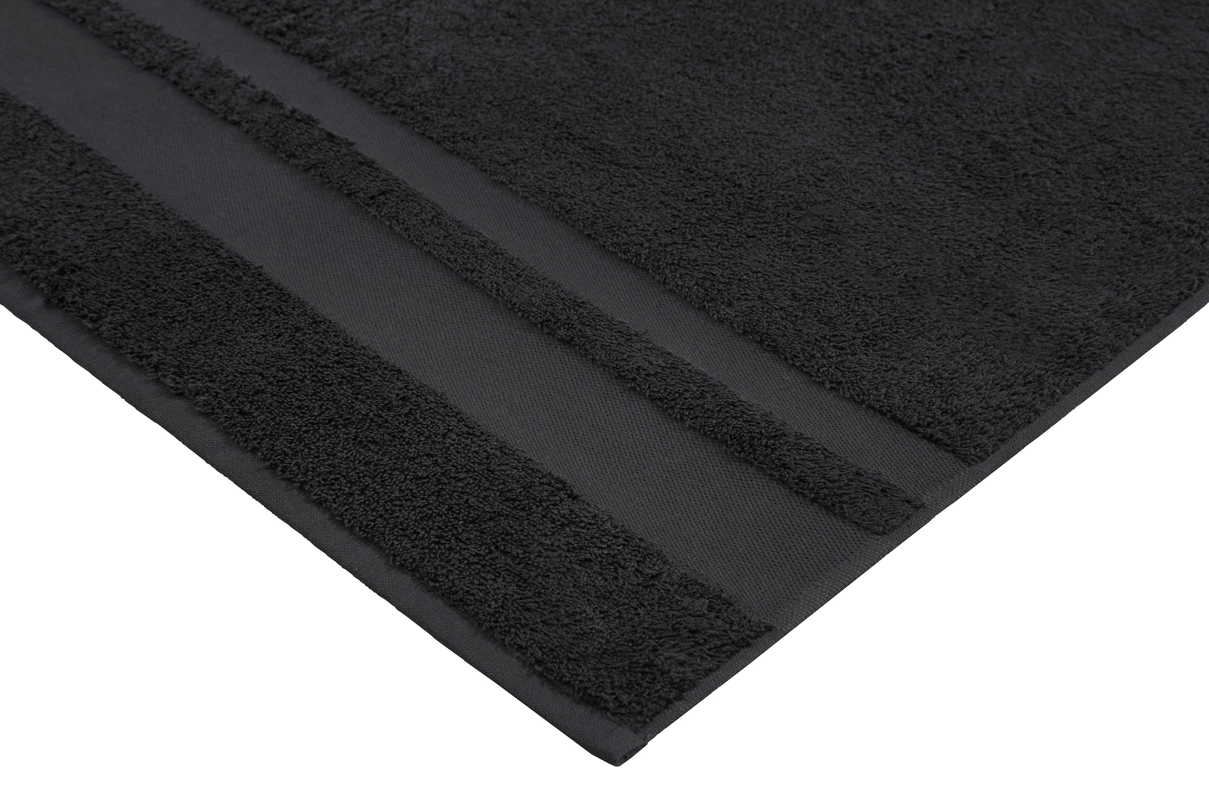 my home Saunatuch »Vanessa, als Set und Serie erhältlich, 2 Saunatücher, 80x200cm« Handtücher mit Bordüre, 100% Baumwolle, einfarbig, weich