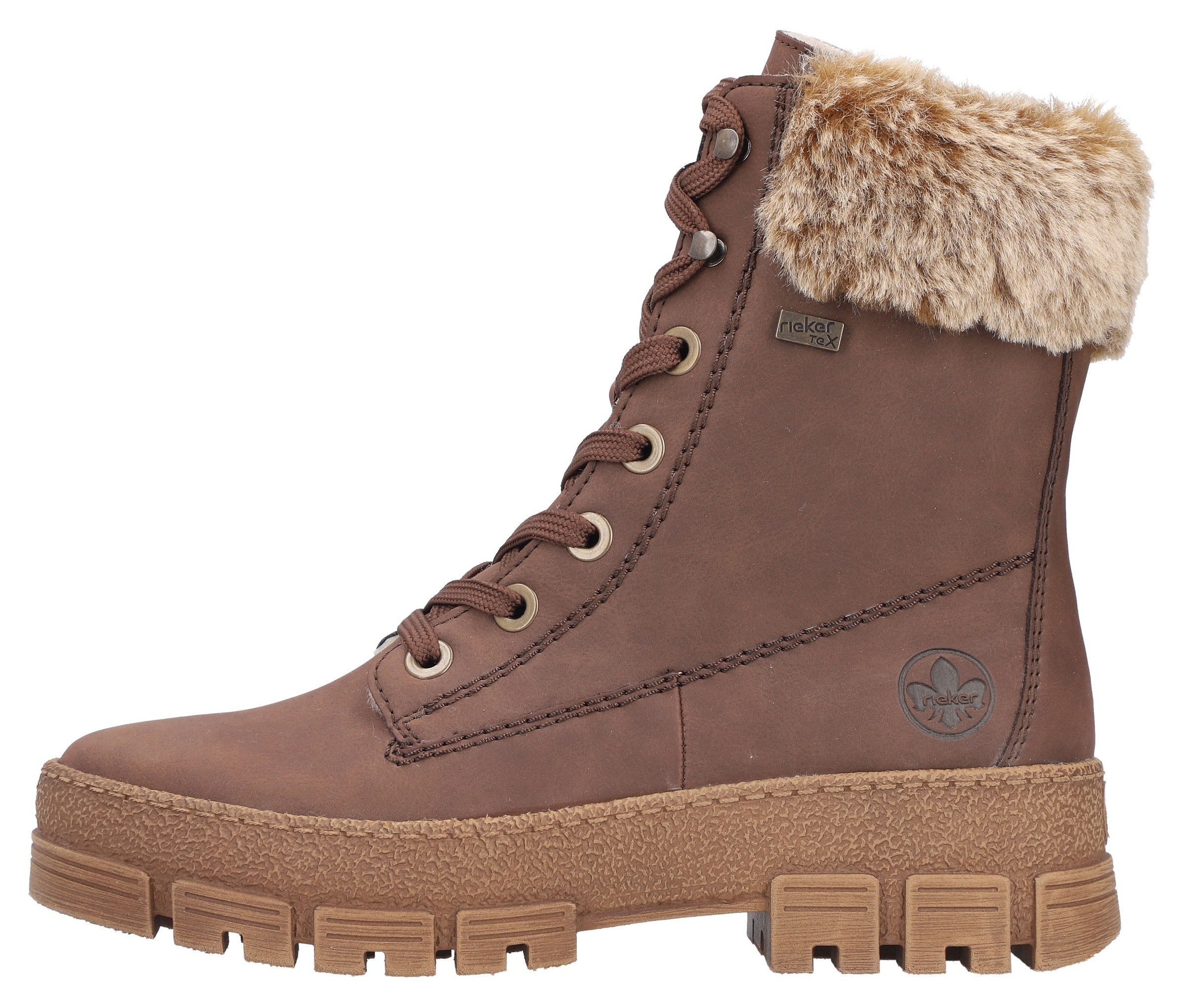 Rieker Bottes d'hiver  bottes d'hiver, boots à plateforme avec membrane imperméable riekerTEX