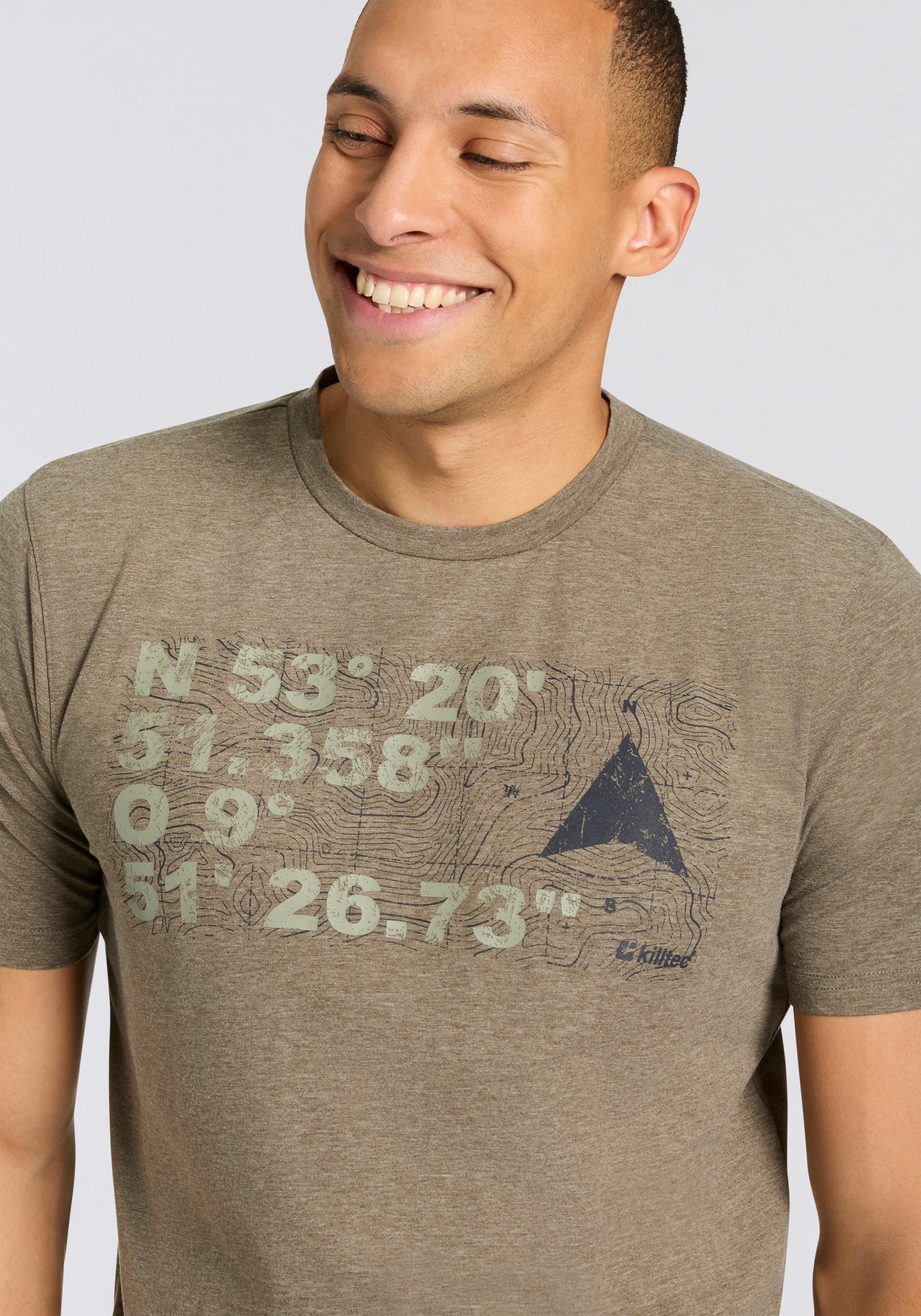 Killtec T-shirt »KOS 254 MN TSHRT« Atmungsaktiv & schnell trocknend