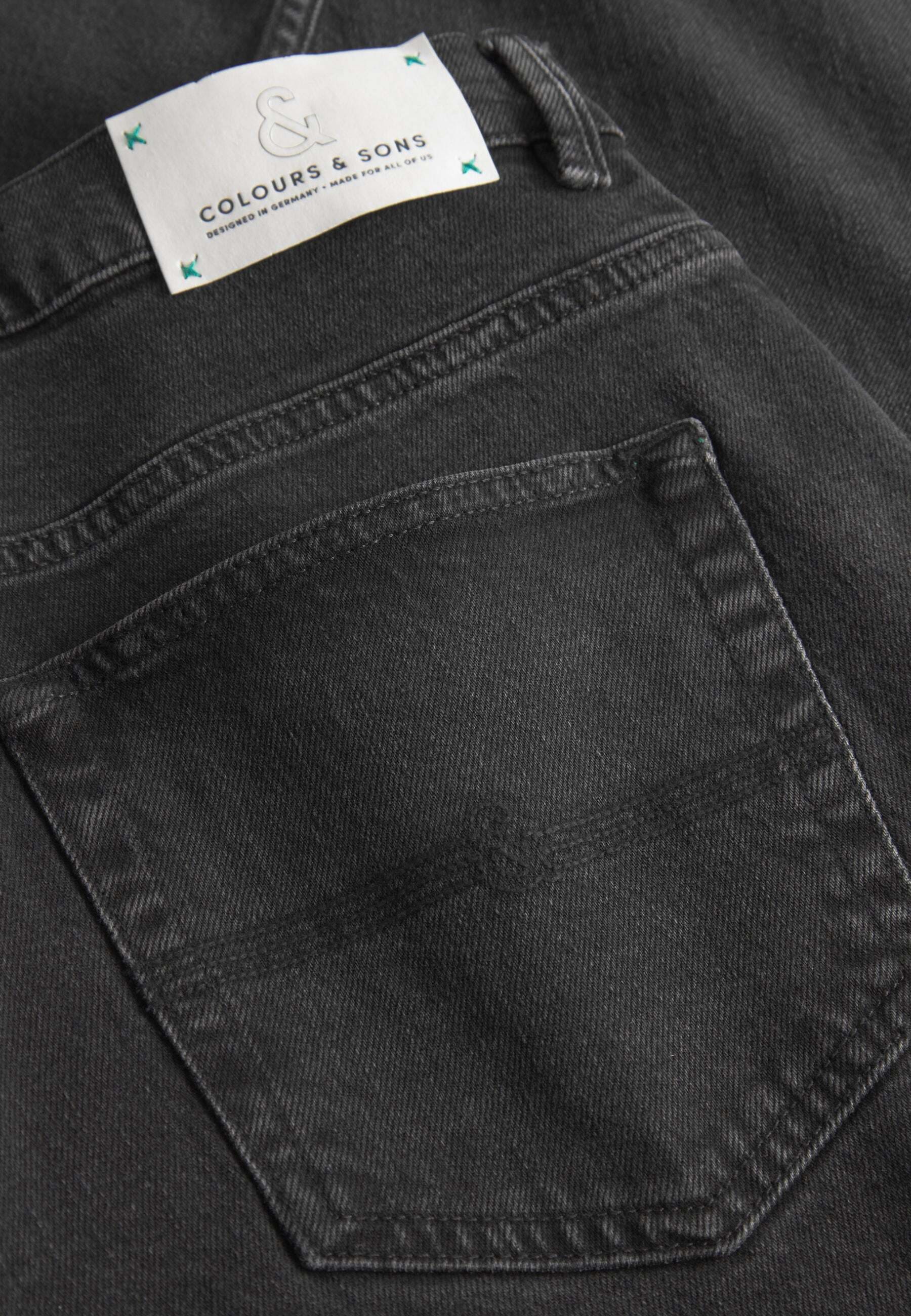 colours & sons Jeans taille basse »colours & sons Jeans Denim Cropped«