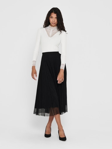 ONLY Maxi jupe »ONLLAVINA SKIRT JRS« polyester