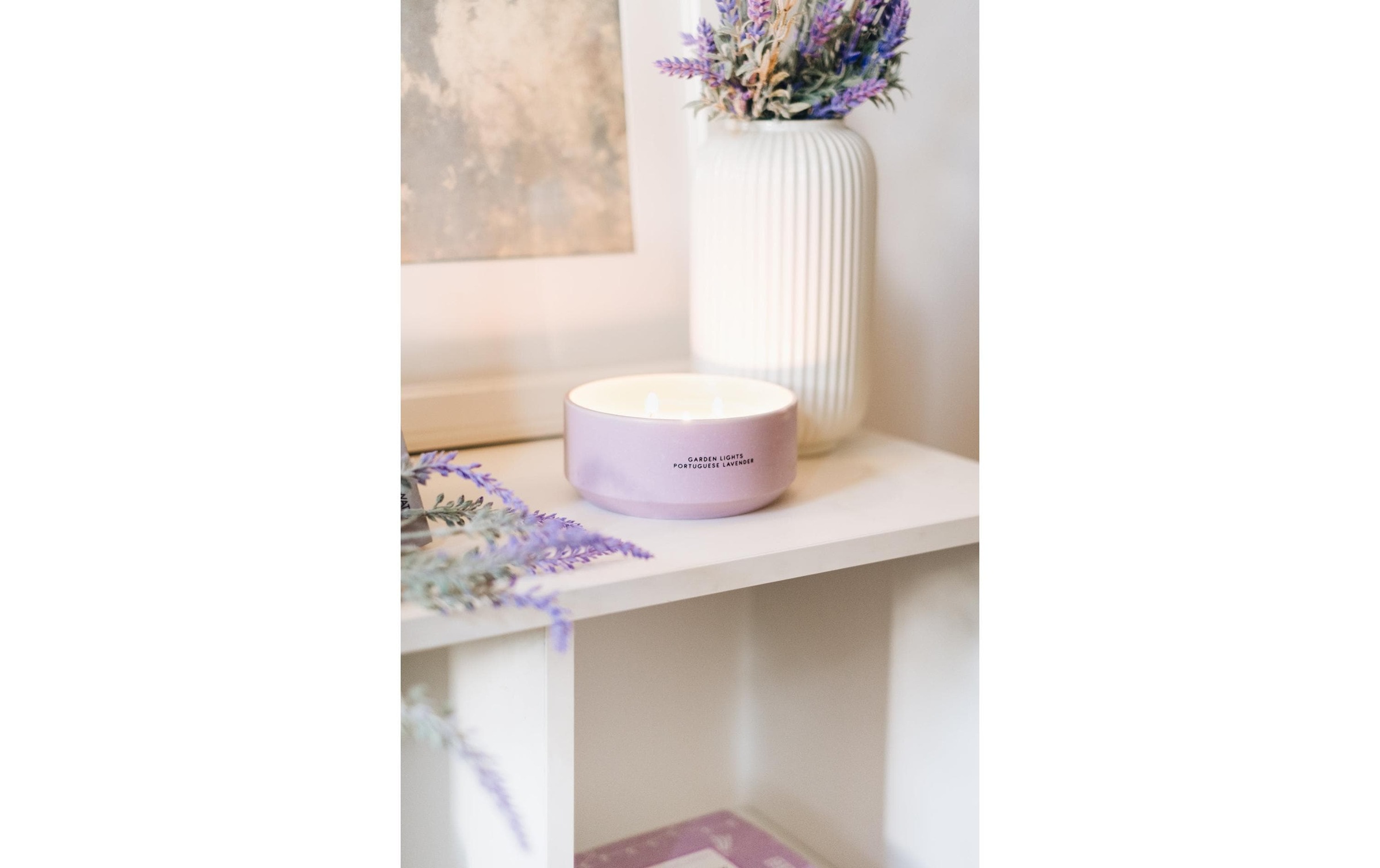 AVA & MAY Duftkerze »Portuguese Lavander 450 g«