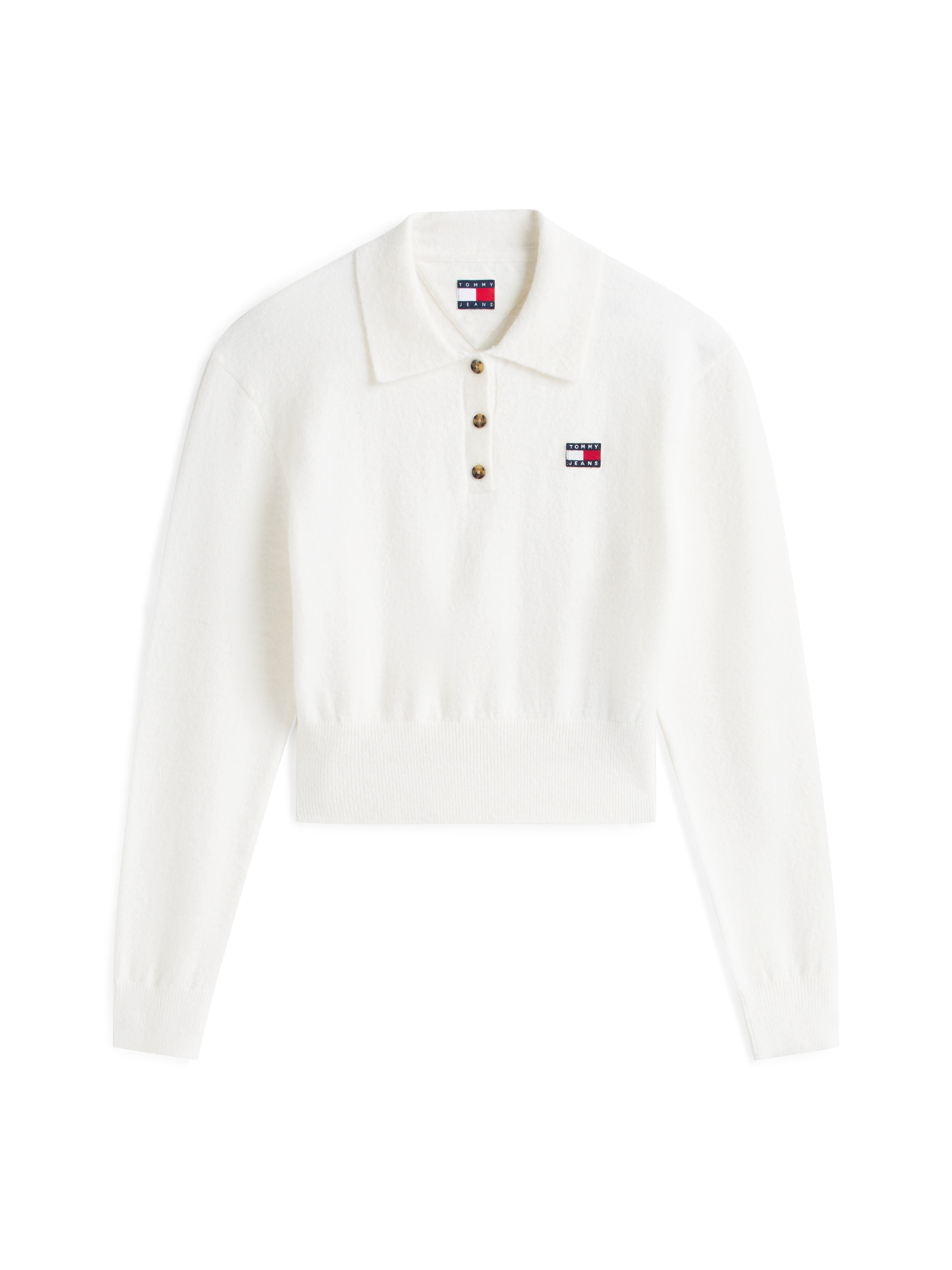 Tommy Jeans Pull en tricot »TJW FLUFFY POLO SWEATER«