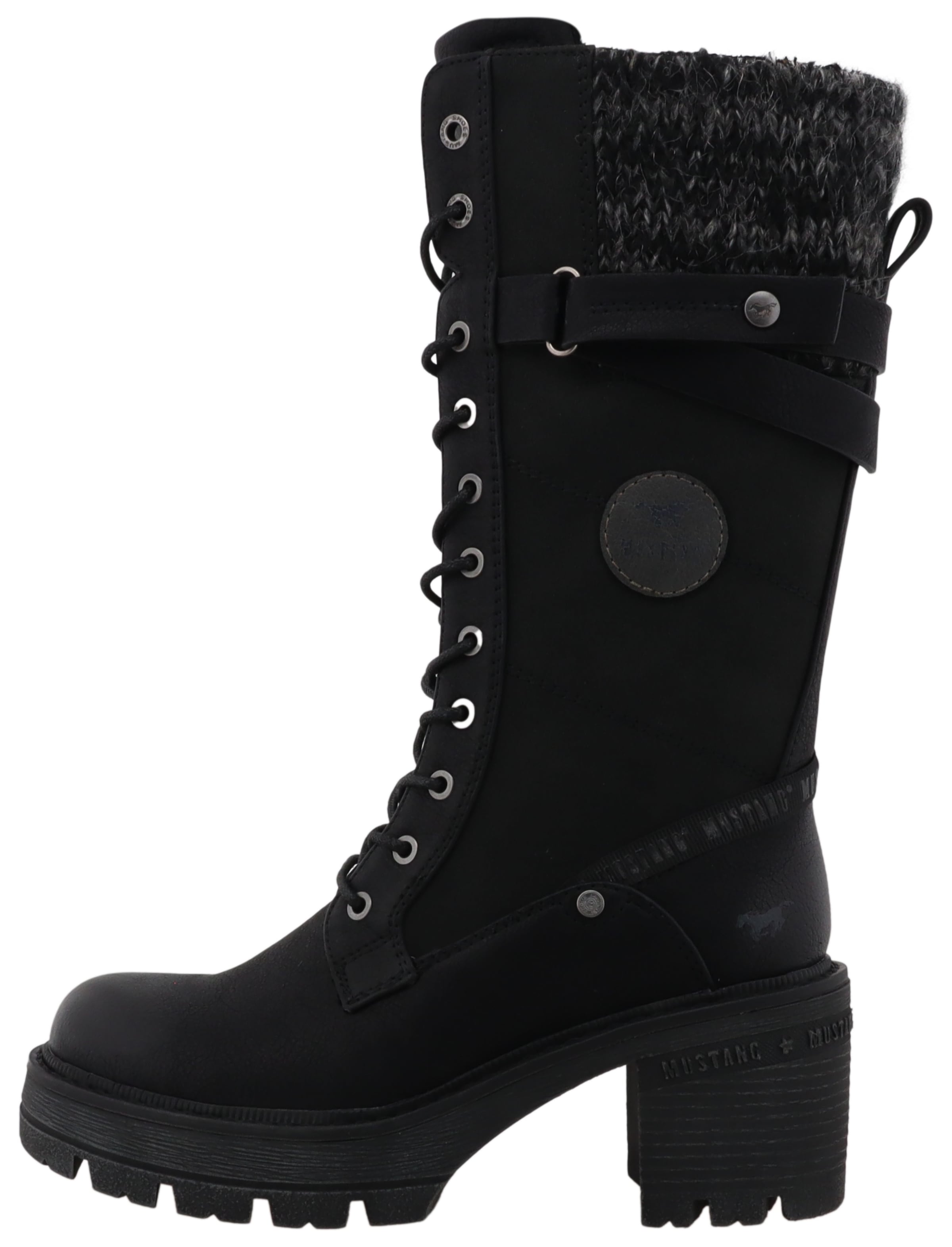 Mustang Shoes Bottes d'hiver »Madlin«  Snowboots, bottes d'hiver avec col en textile