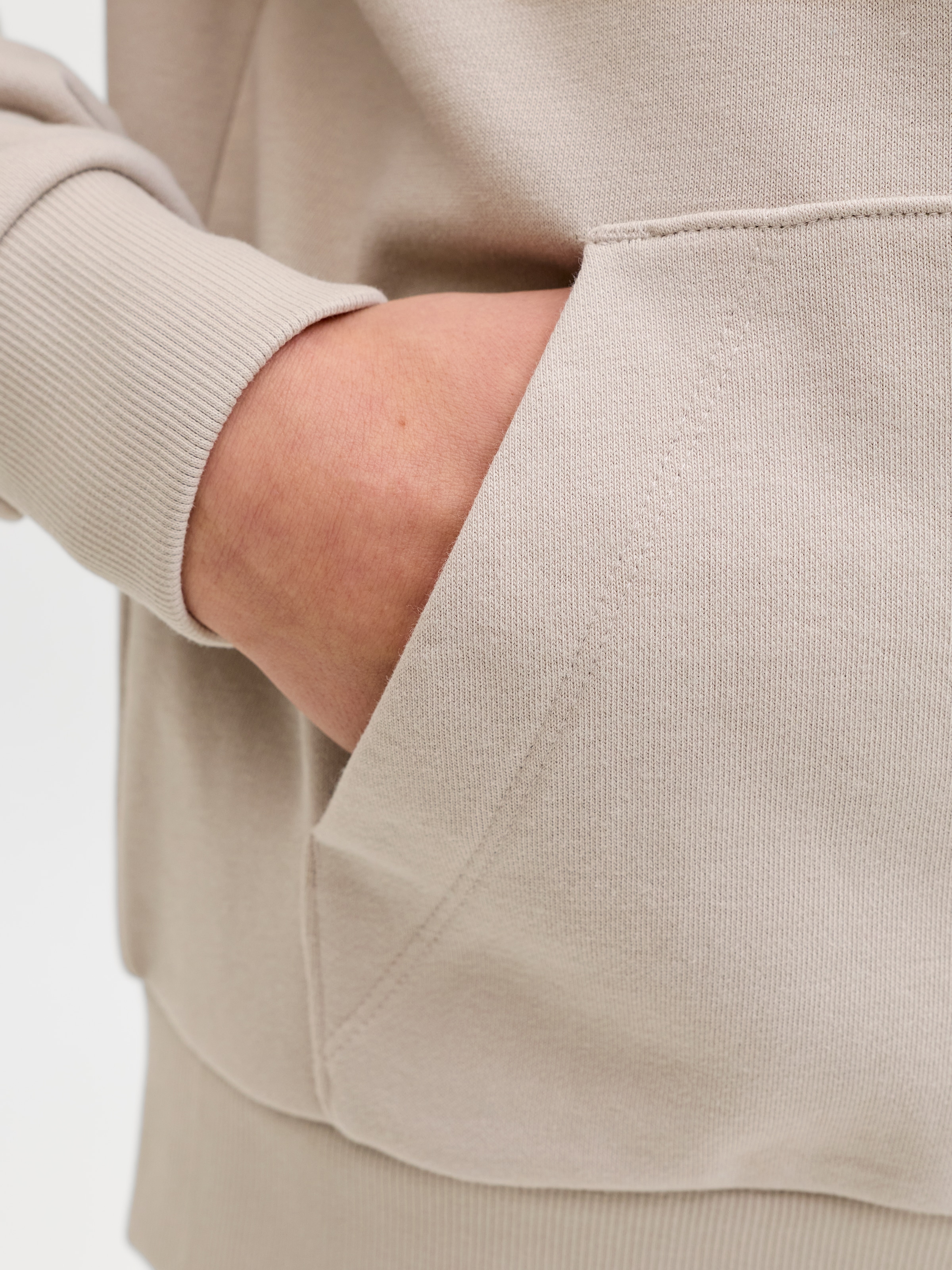 Jack & Jones Junior Kapuzensweatshirt »JJEJEFF LOGO SWEAT HOOD JNR«
