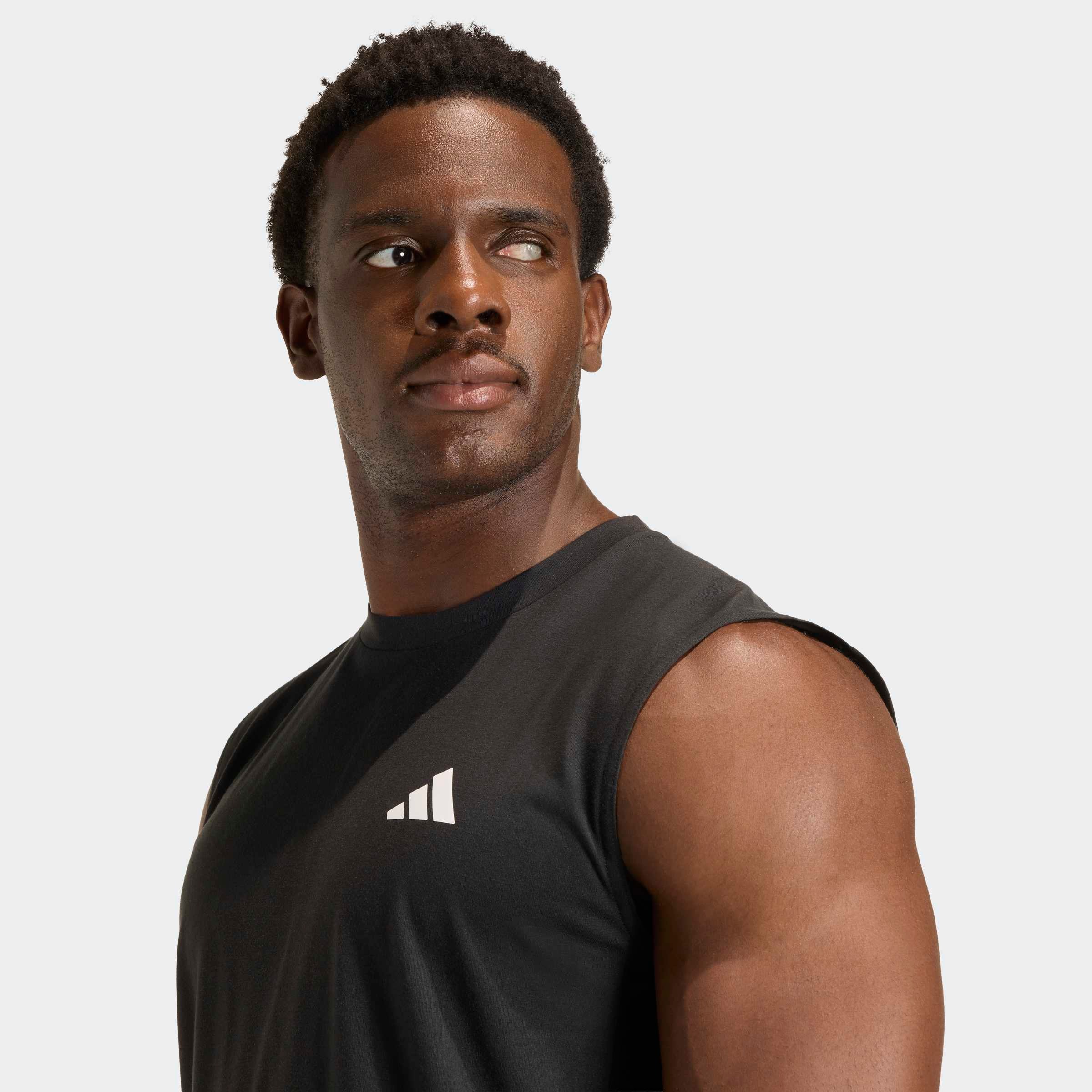 adidas Performance Débardeur »WORKOUT ESSENTIALS FEELREADY ÄRMELLOSES« pour fitness et activités sportives, en polyester