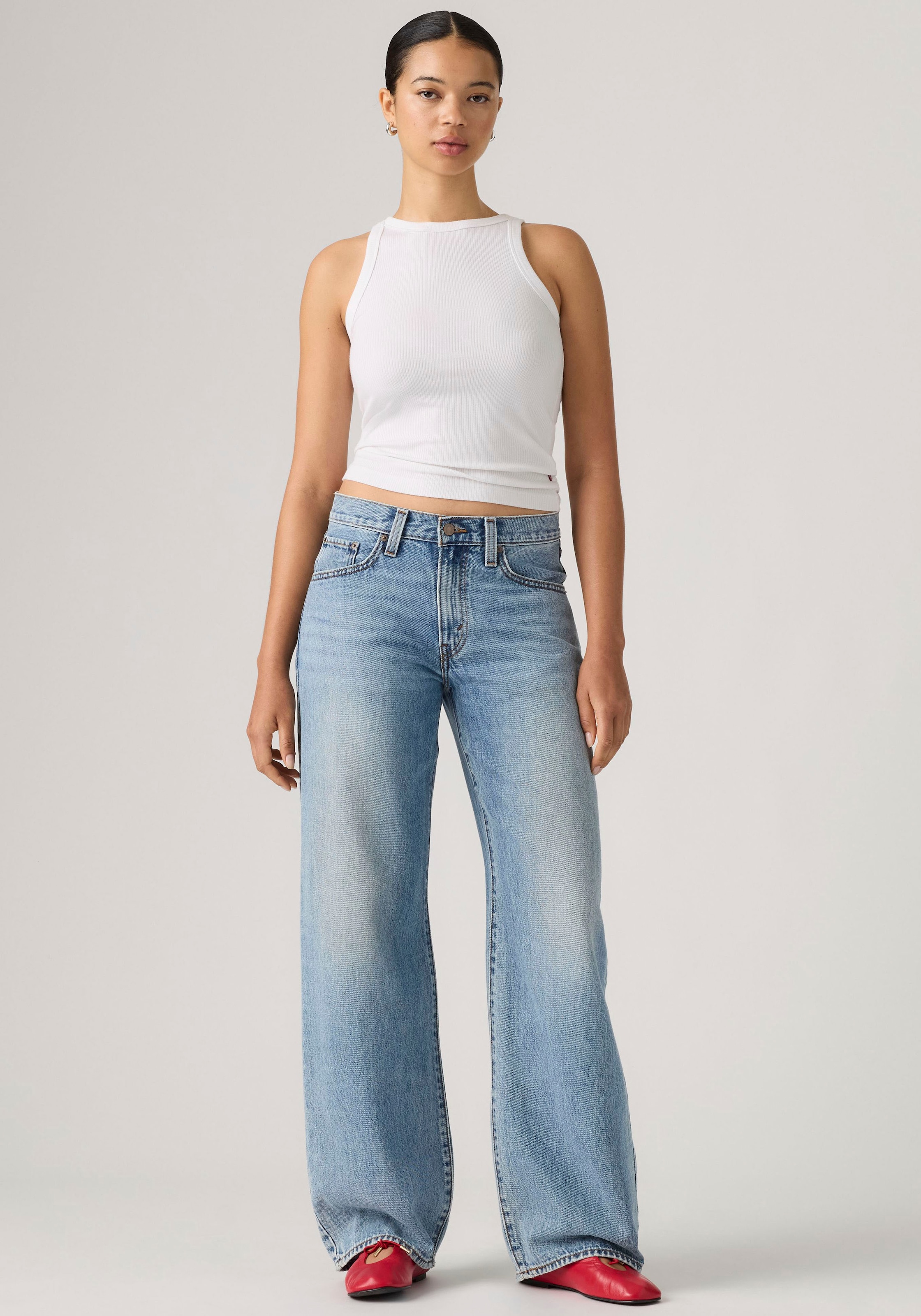 Levi's® Jeans à 5 poches »MIDDY BALLOON« mit weitem Bein