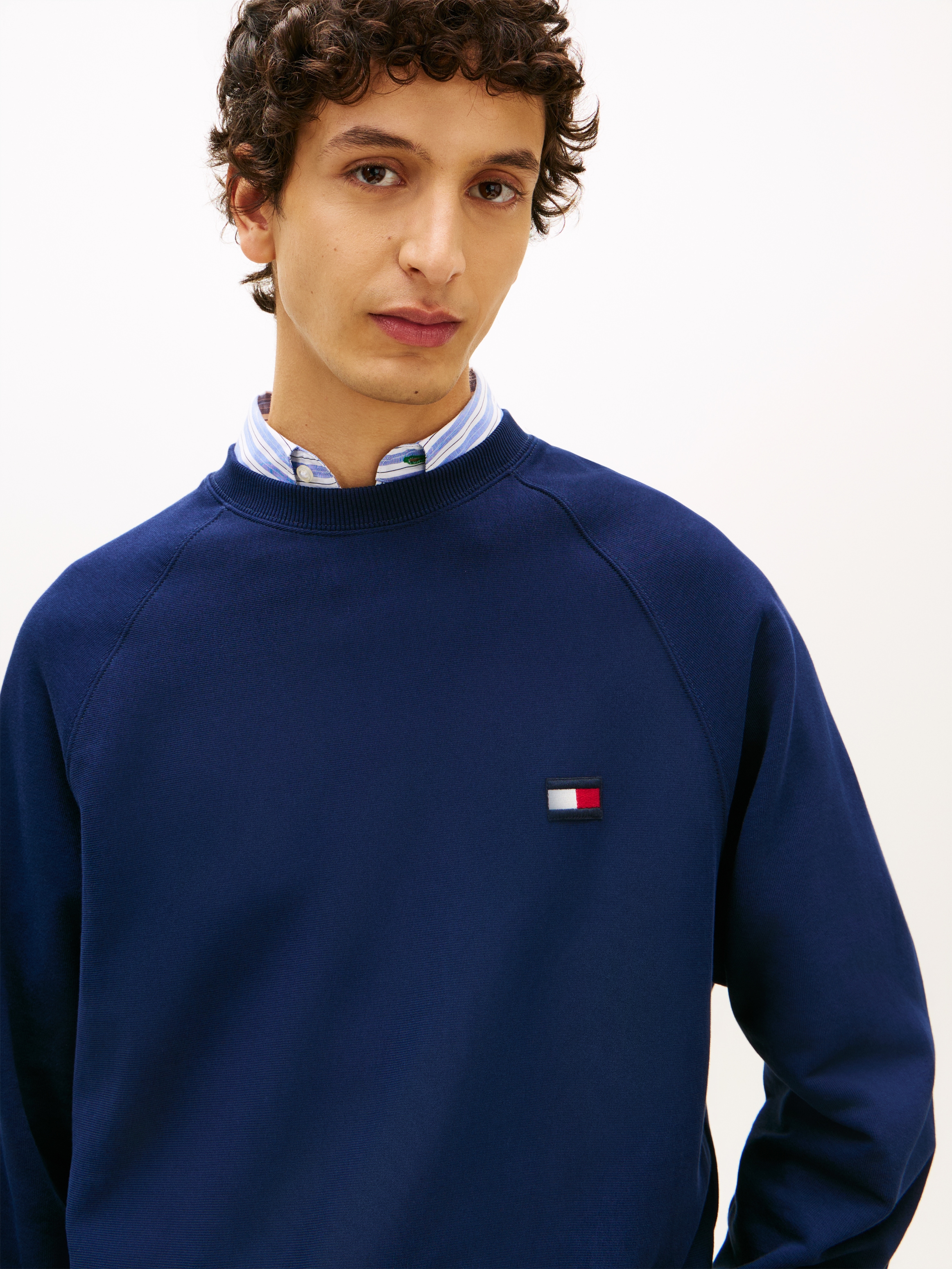 Tommy Hilfiger Sweat-shirt »TOMMY FLAG ELEVATED SWEATSHIRT«
