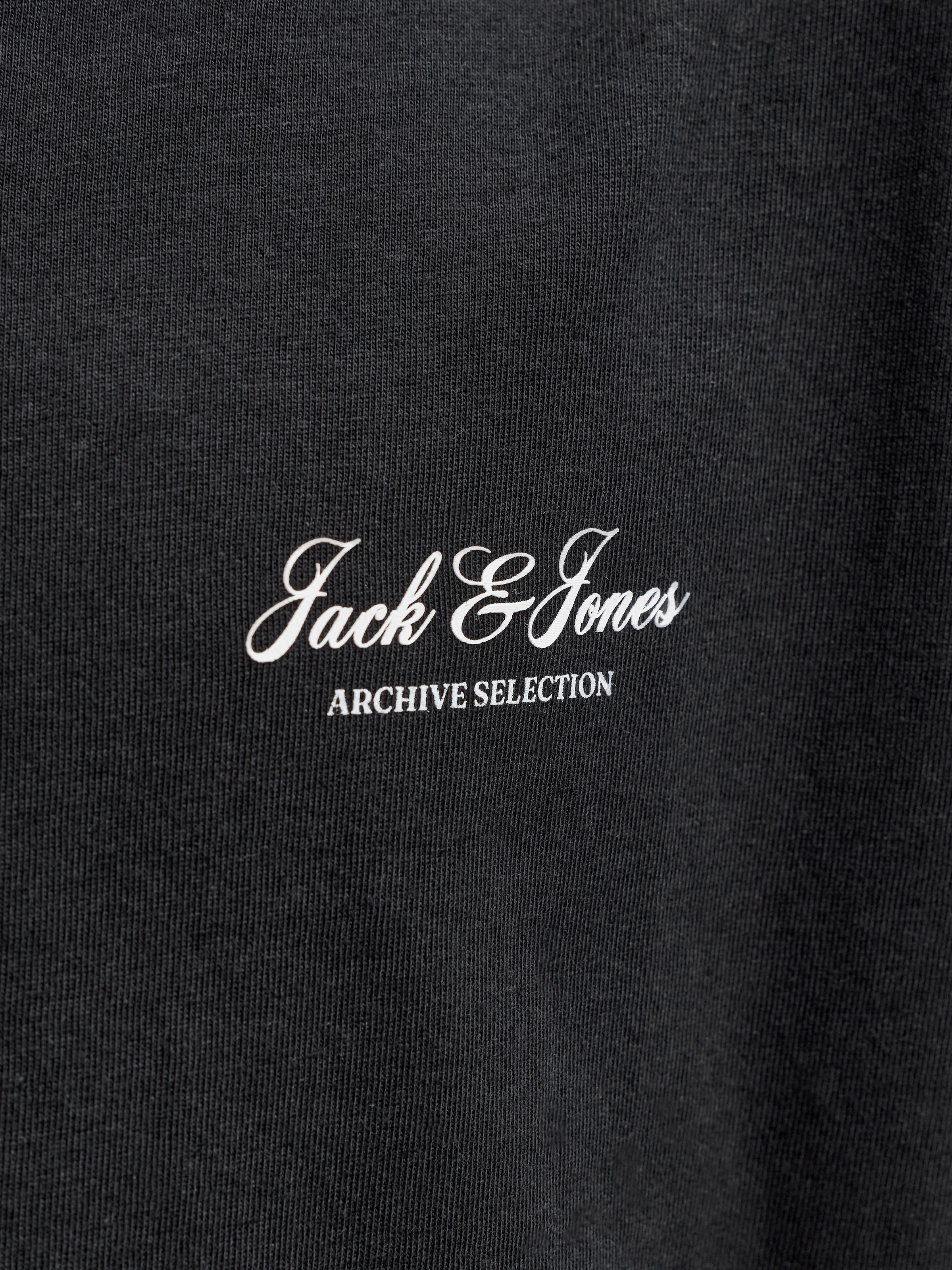 Jack & Jones Junior Rundhalsshirt »JJEARCHIVE GRAPHIC TEE SS ONECK NOOS JNR« Baumwolle, relaxed fit