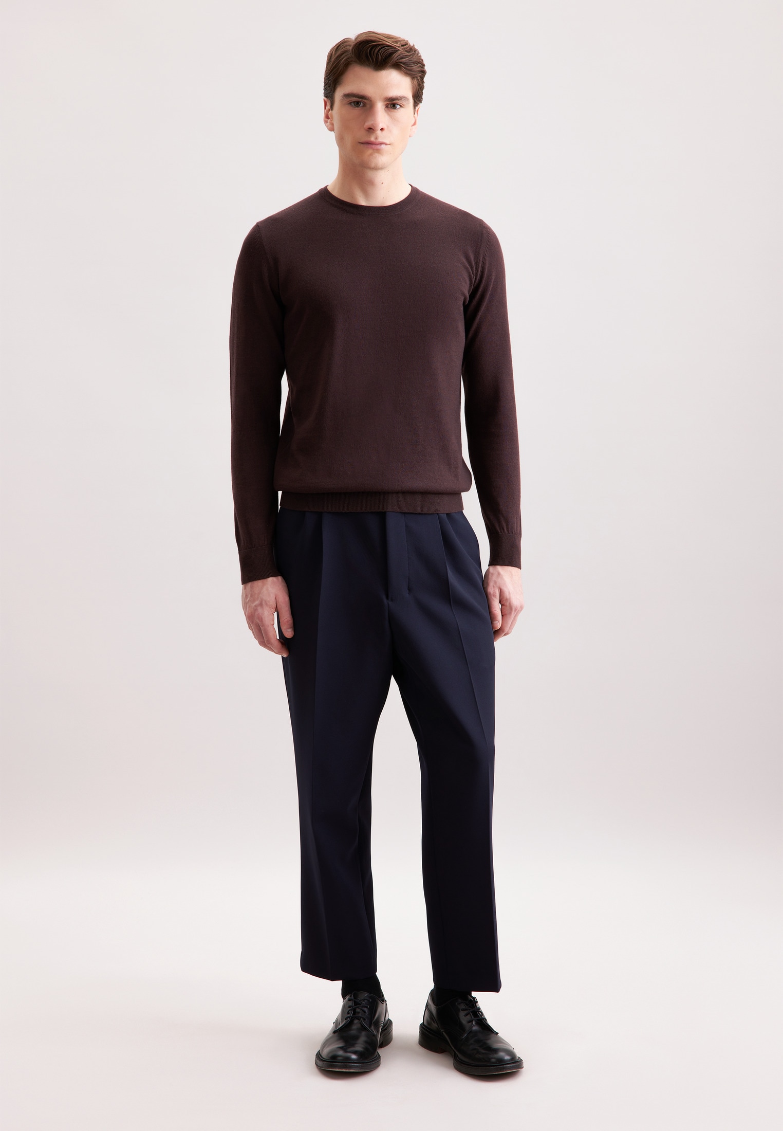 seidensticker Pullunder »Schwarze Rose« 1/1 Rundhals Uni