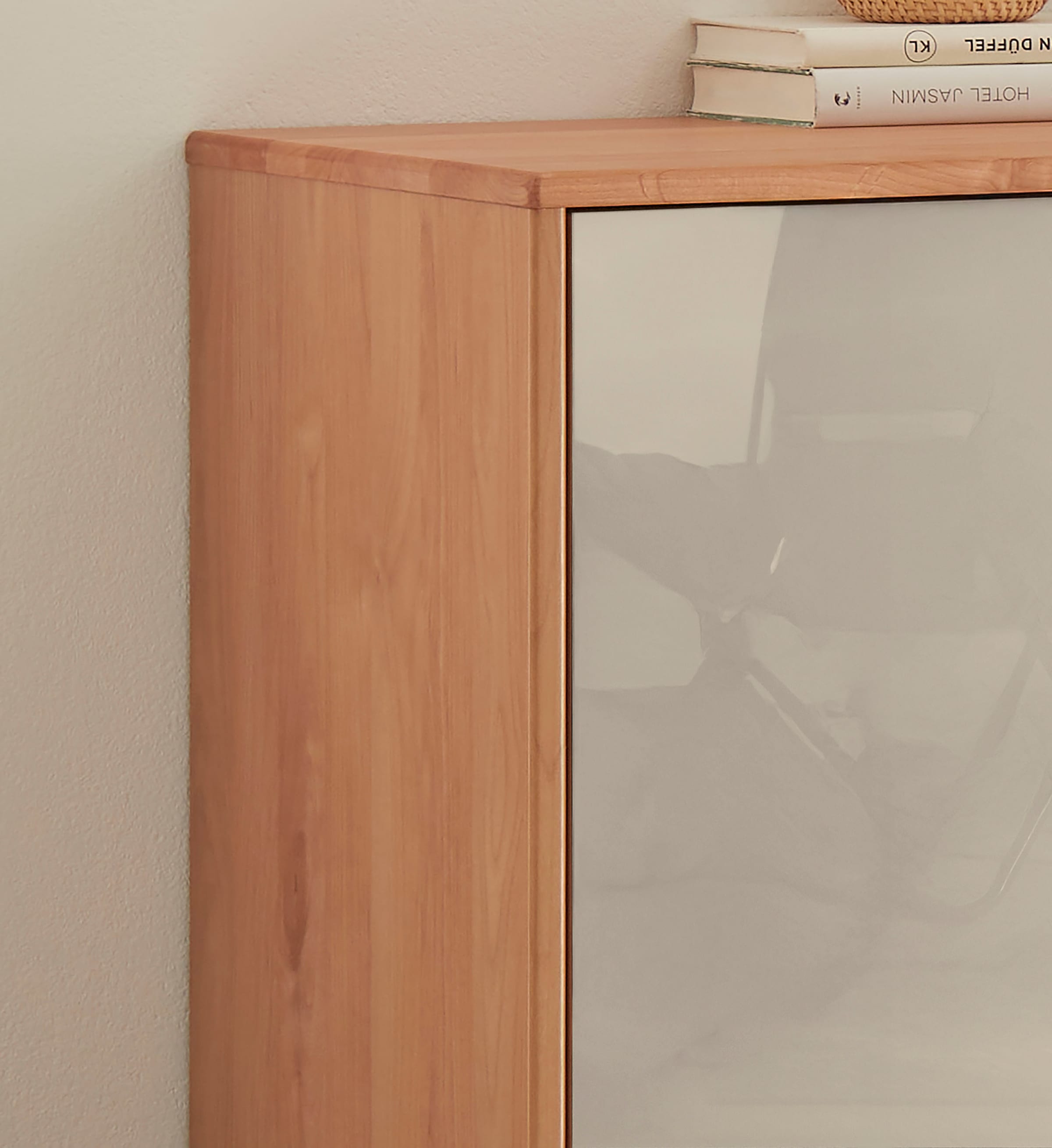 WIEMANN Commode »Cardiff Sideboard, Wäscheschrank, teilmassiv Erle, 80 cm« Kommode 80x86x43 cm, braun, mit Dämpfung, MADE IN GERMANY,  verschiedenen Ausführungen, inklusive Einlegeboden