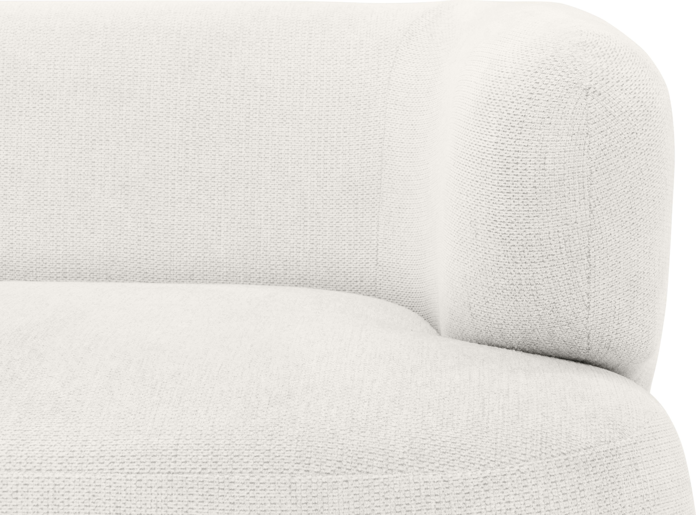 Home affaire 2-places »Tistam Runde Form,« perfektes Einzelstück, organische Form, Füsse aus massivem Holze