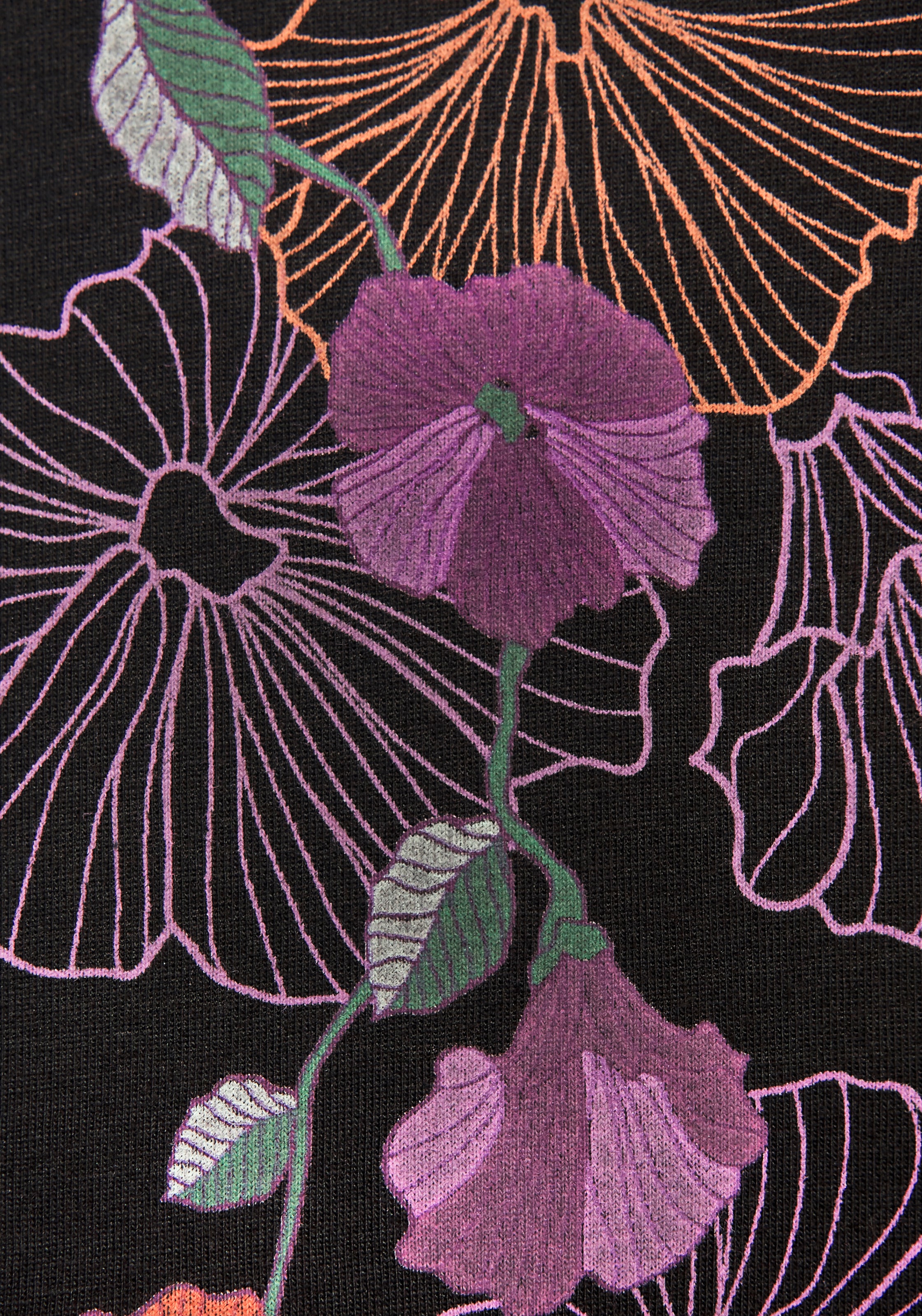 Vivance Dreams Negligé mit Blumen-Druck