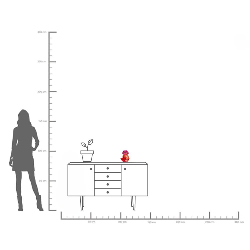 Kare Design Chandelier »Kerzenständer Lips 17cm«