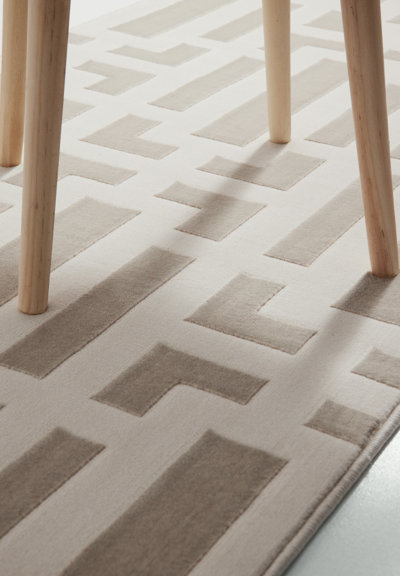 ELLE DECORATION Designteppich »Onyx« rechteckig 9 mm Höhe Wohnzimmer, Schlafzimmer, Läufer, Hoch-Tief Effekt, Flur, Glanz