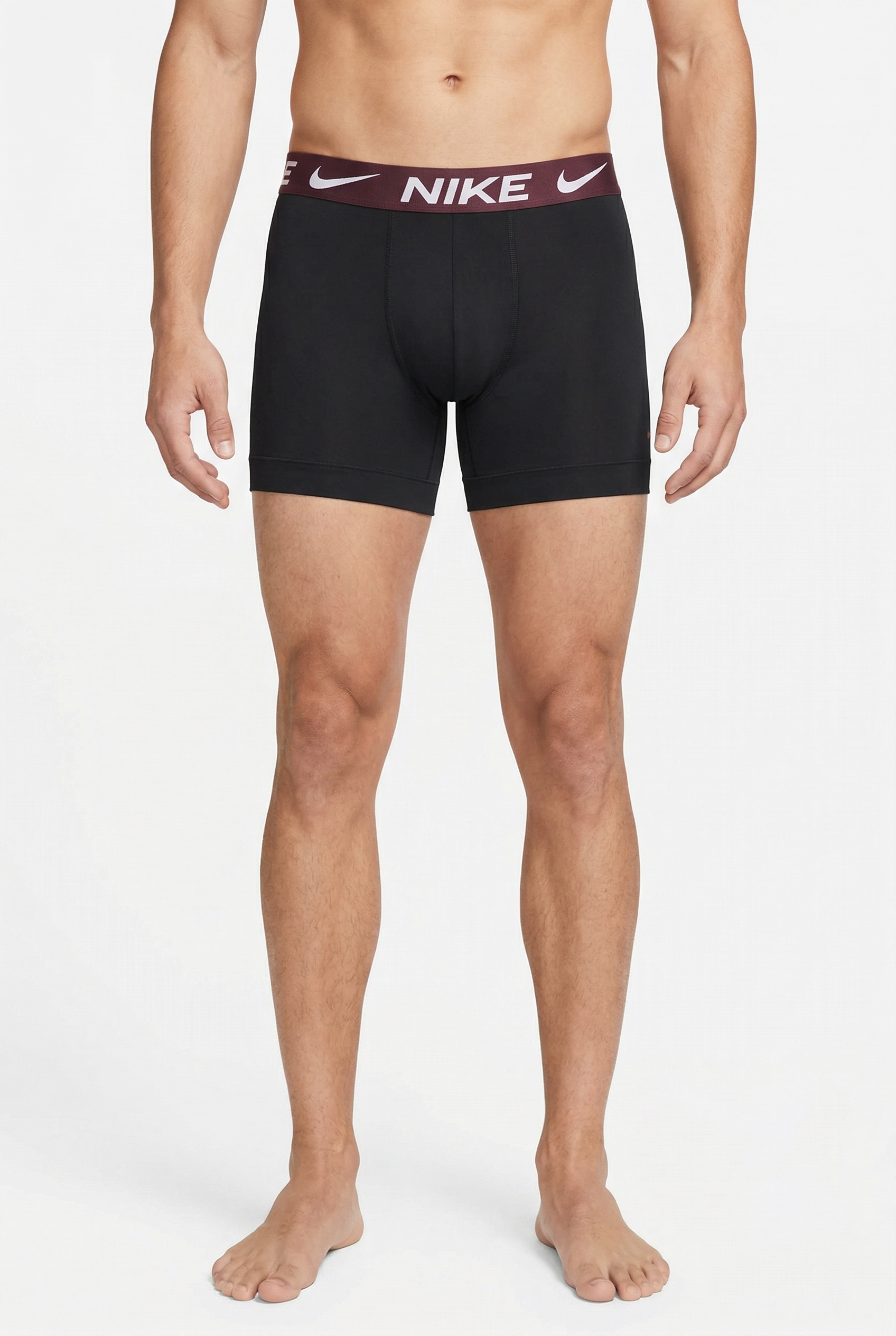 NIKE Underwear Tronc »TRUNK 3PK« Paquet, 3er, 3 cuis mit NIKE Logo-Elastikbund