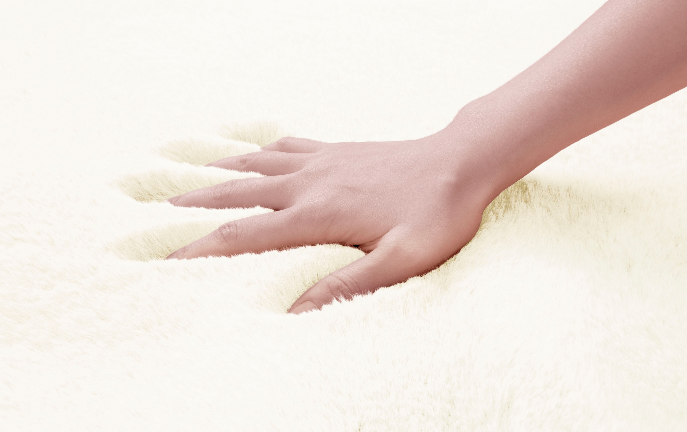 GOODproduct Tapis de bain »Rabbit Badematten, Badvorleger, Badezimmer Teppich« Höhe 30 mm Kaninchenfell-Haptik, Badteppich, rechteckig, rund & als 3-tlg. Set