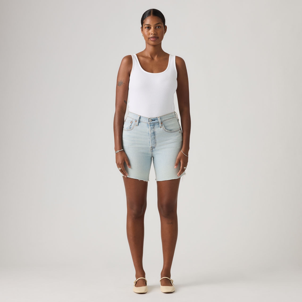Levi's® Short »501® MID THIGH SHORT«  style Five-Pocket