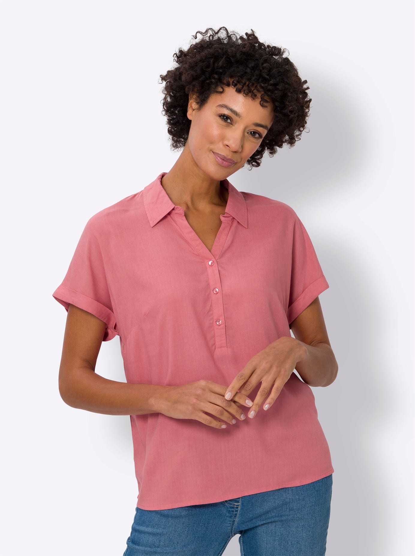 Classic Basics Blouse à manches courtes