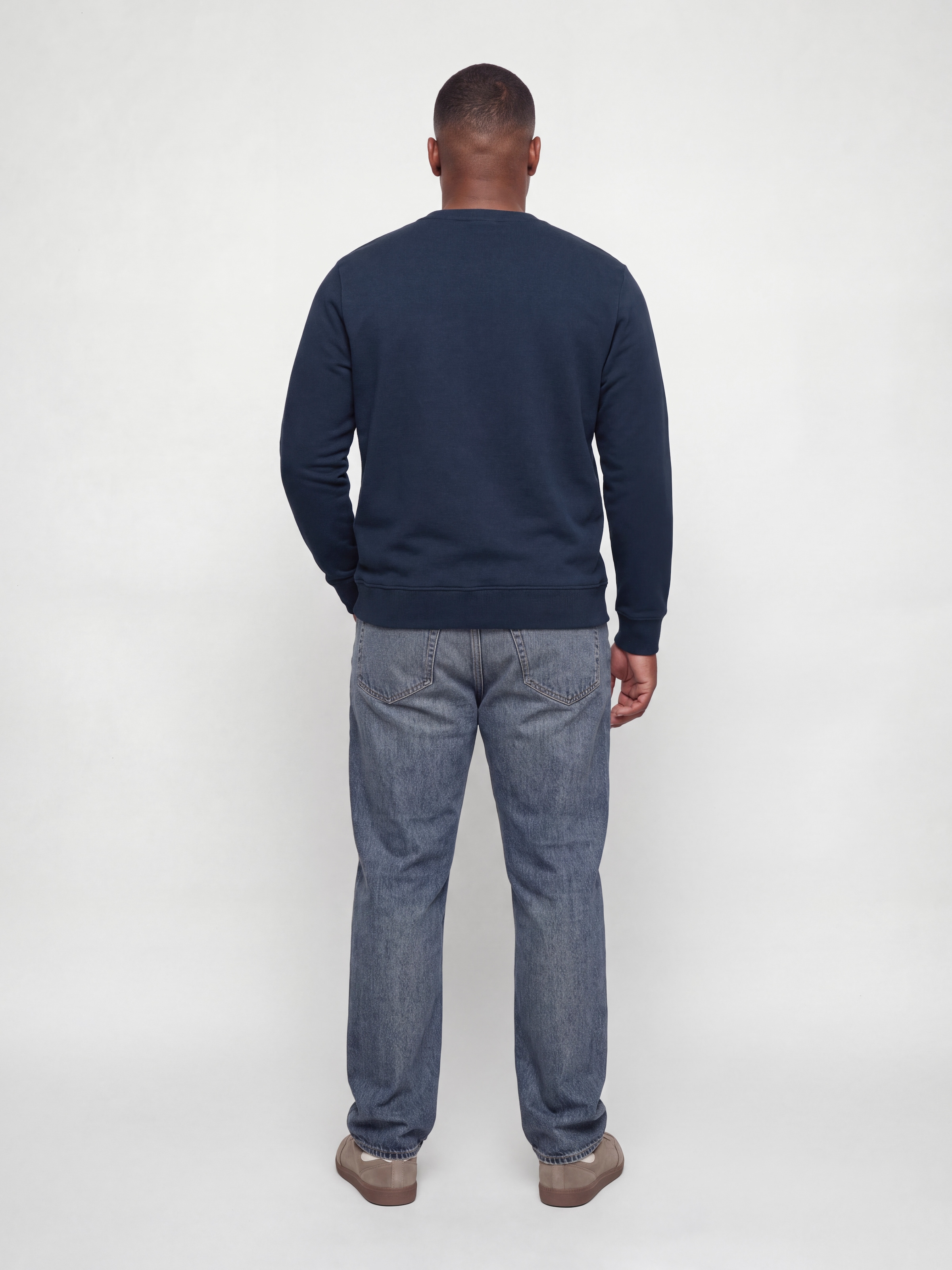 Jack & Jones PlusSize Sweat-shirt »JJRUSH SWEAT CREW NECK PLS«, mélange coton, coupe normale
