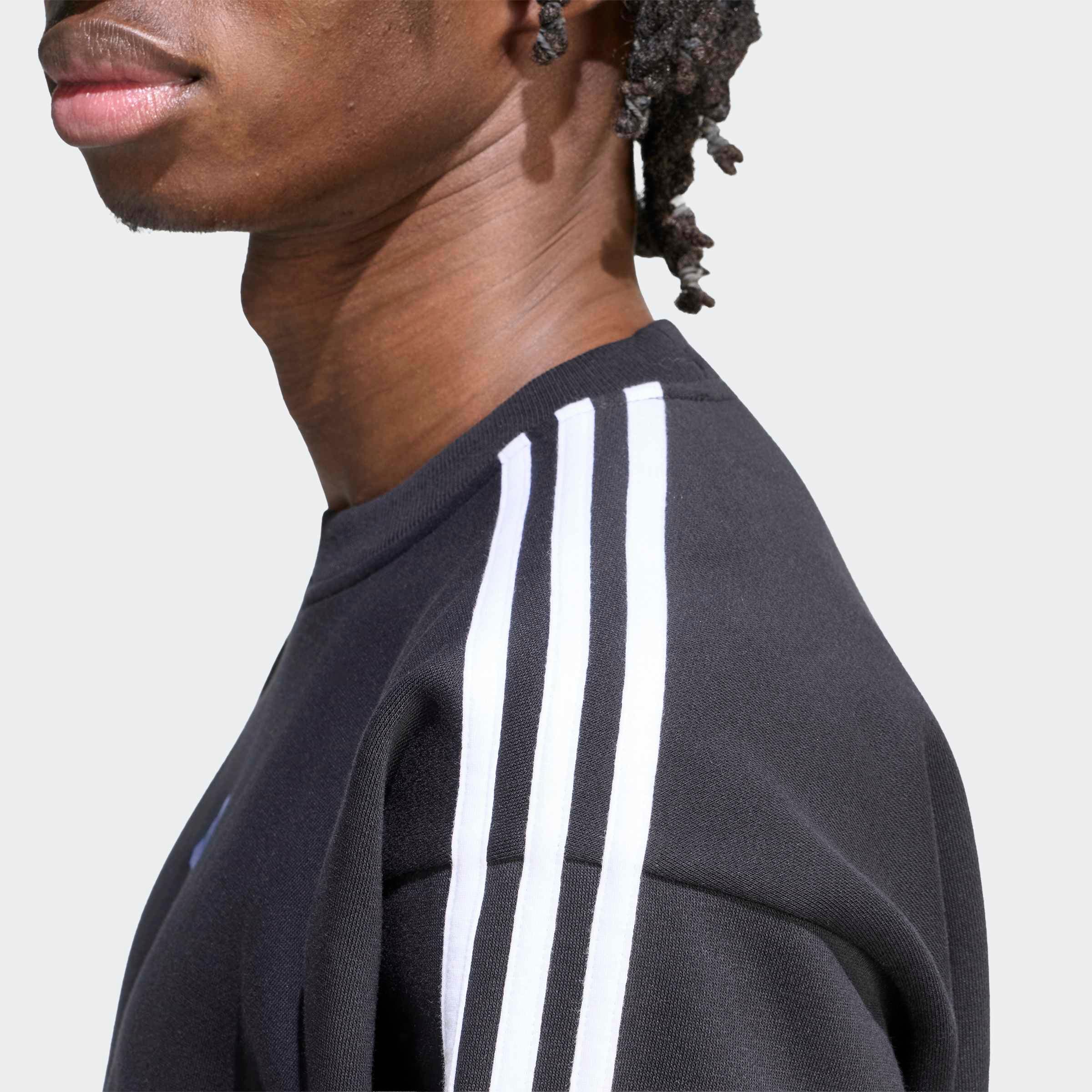 adidas Sportswear Sweat-shirt »ESSENTIALS 3-STREIFEN FLEECE«
