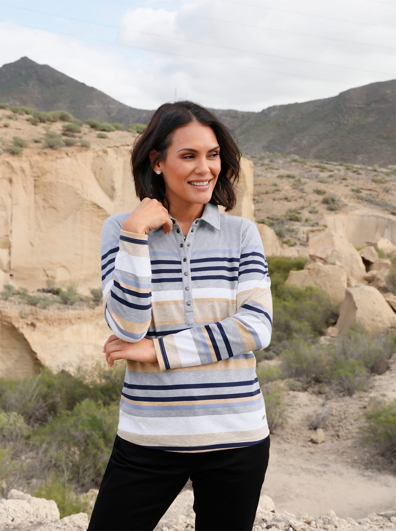 Casual Looks Polo »Poloshirt« 1