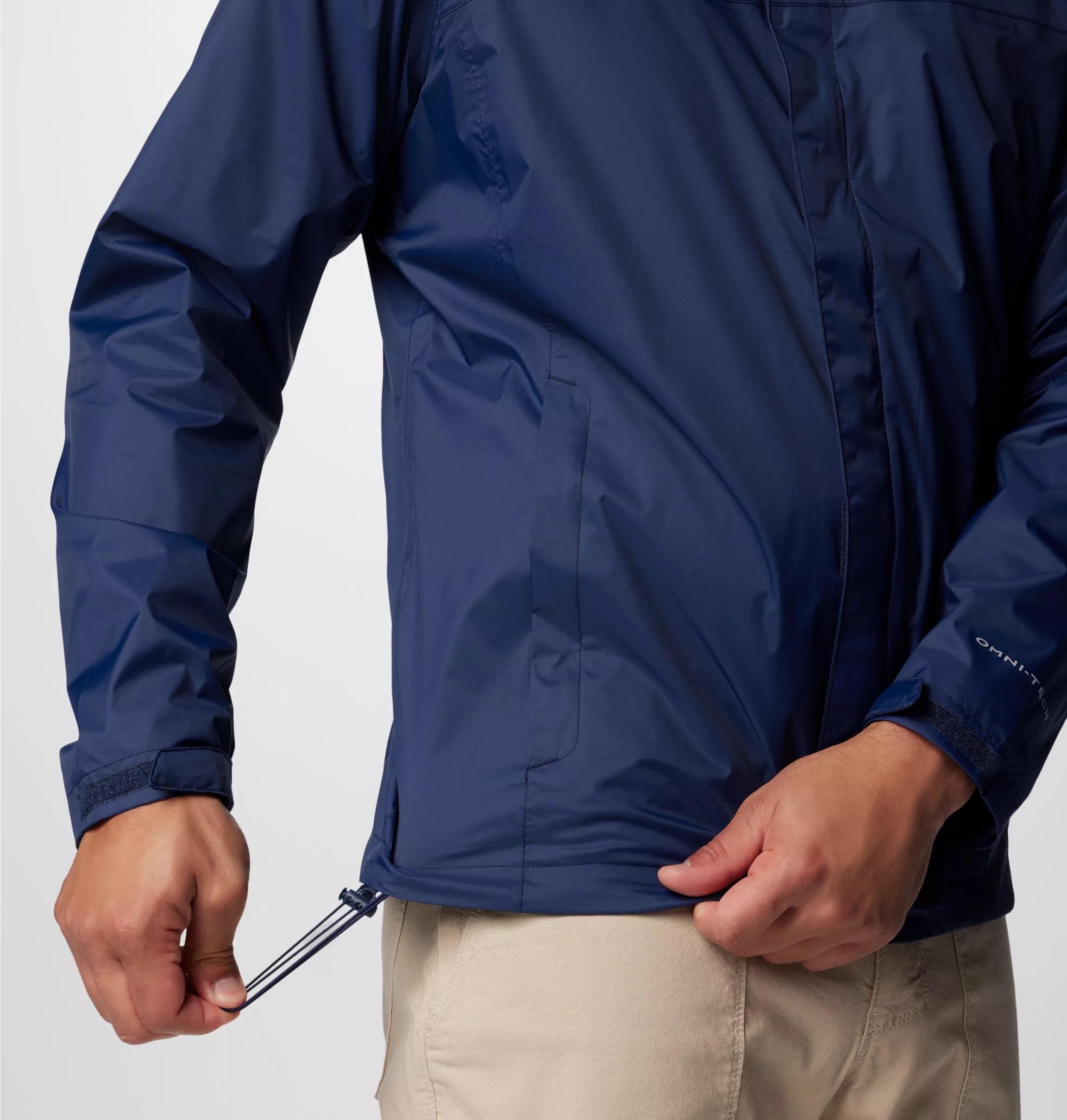 Columbia Regenjacke »WATERTIGHT II JACKET« mit Kapuze mit Reissverschlusstaschen, wasserabweisendes Obermaterial aus Nylon