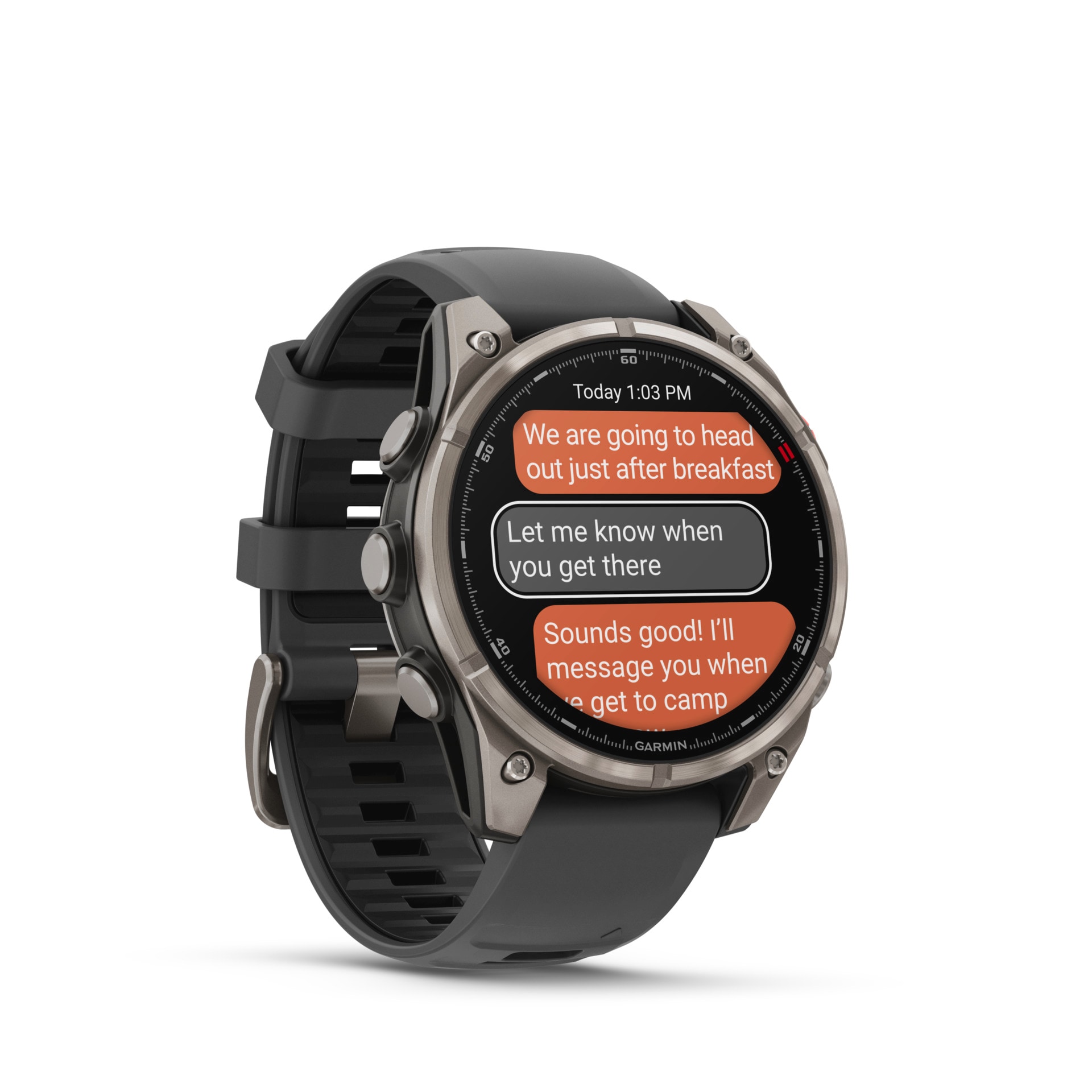Garmin Smartwatch »FENIX 8 Pro - 47 mm smarte Premium Multisport GPS-Uhr« (3,556 cm / 1,4 ″)