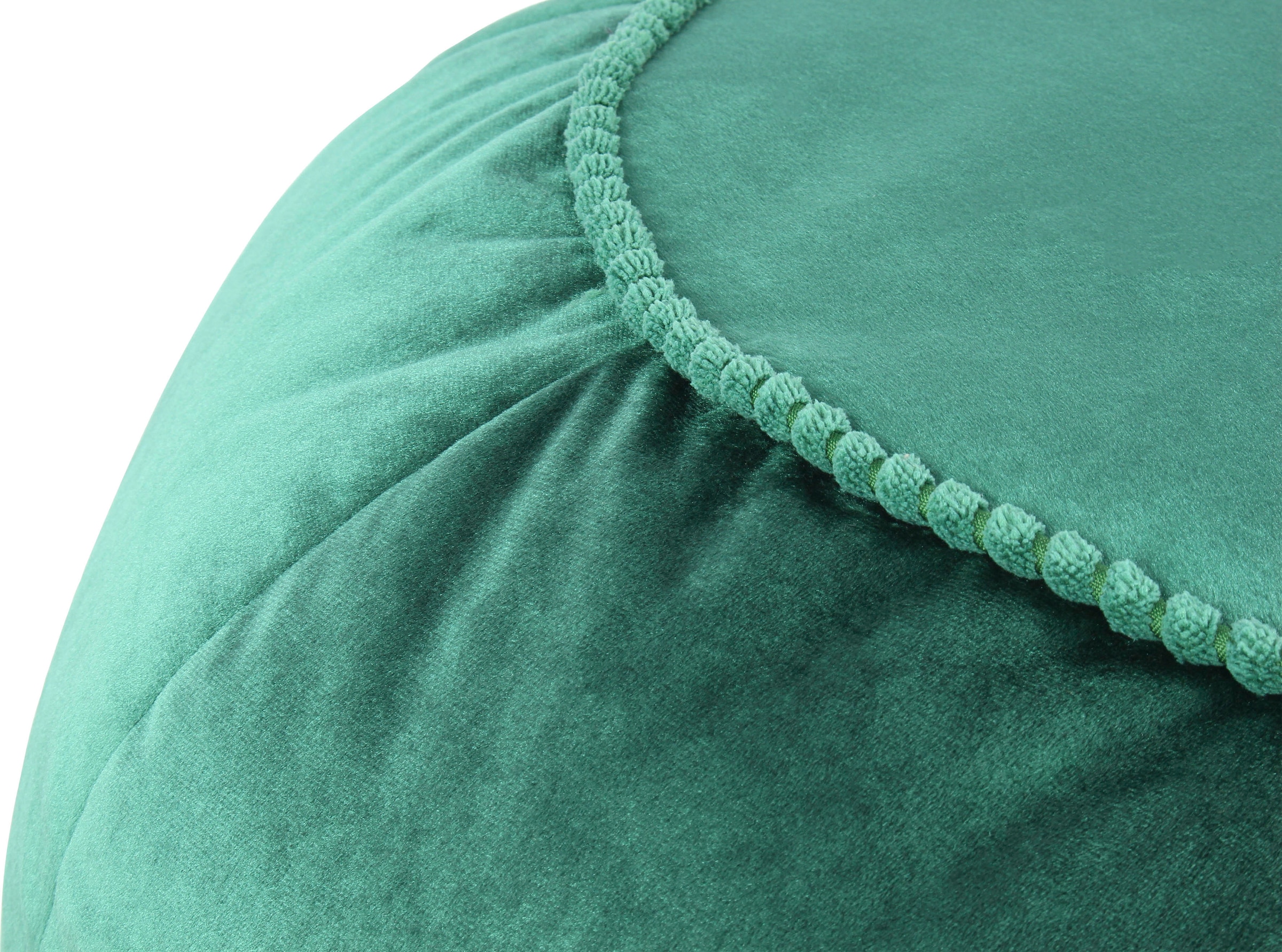 Kayoom Sitzhocker »Pouf Taj Mahal 325, trendige samtige Oberfläche« 1 Stk. tlg. samtweich, farbig, modern, orientalisches Design