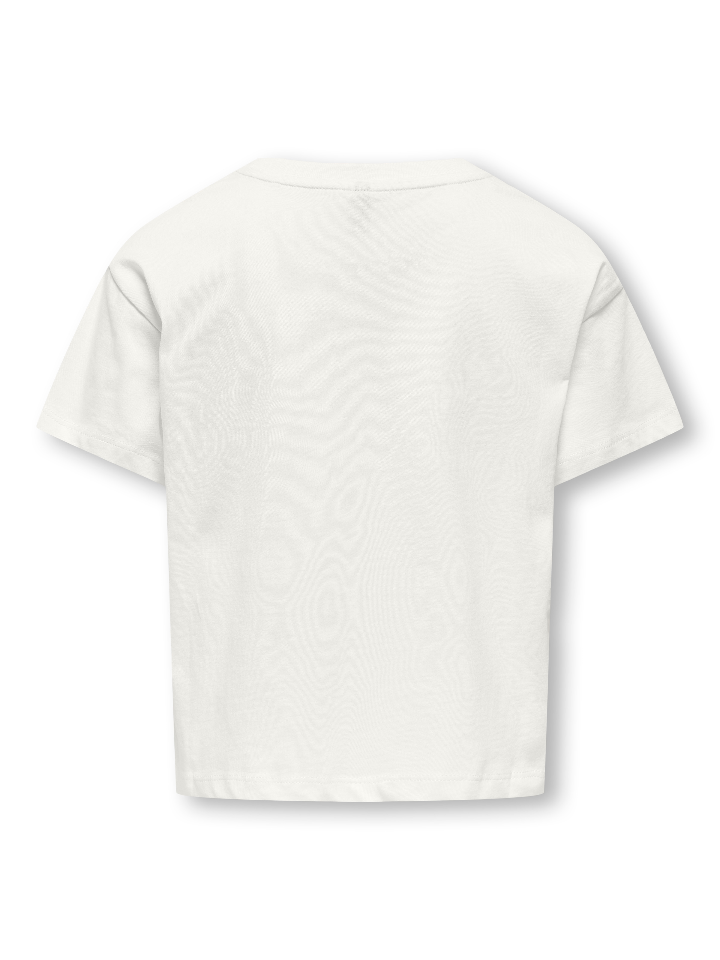 KIDS ONLY T-shirt à manches courtes »KOGMAIKEN LIFE CROPHEART SS TOP JRS NOOS« mit kleinem Herzchenmotiv auf der Brust