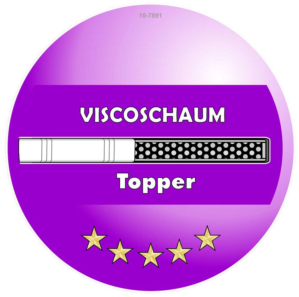 Jockenhöfer Gruppe Lit boxspring »Valentina in der Breite 180cm, beige, extra dickes Kopfteil mit Keder« Matelas TTFK 7 zones, surmatelas visco, différents degrés de fermeté disponibles
