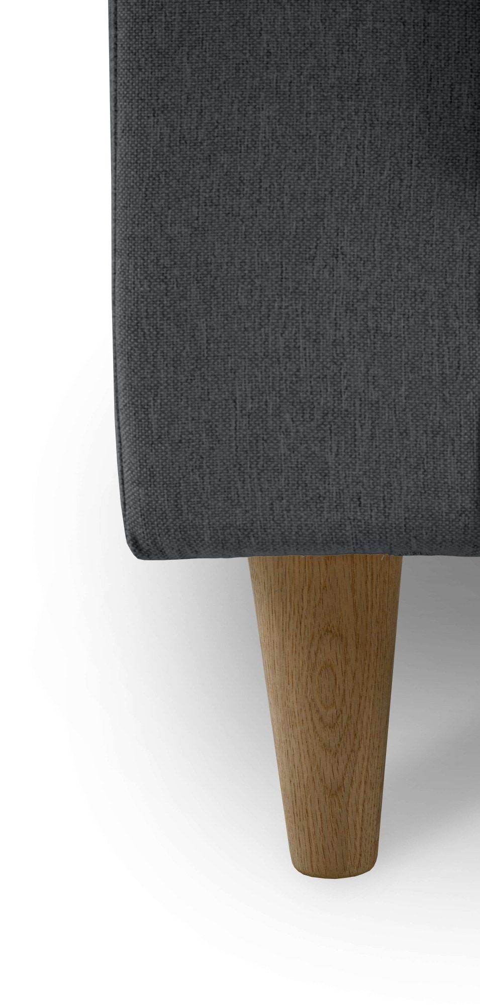 andas Ecksofa »Tvinno« im skandinavischen Stil, L-Form, mit Massivholzfüssen, Breite 230 cm