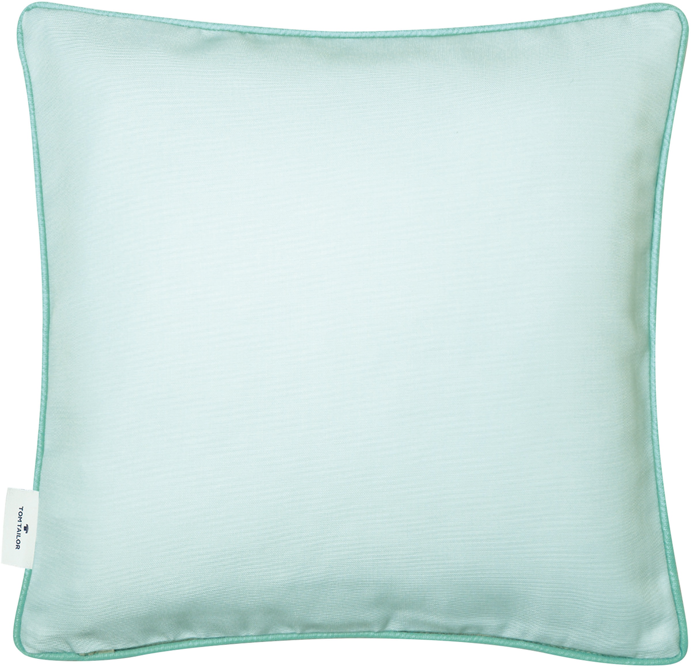 TOM TAILOR HOME Dekokissen »Dove Signature« mit Paspel, Kissenhülle ohne Füllung, 1 Stück