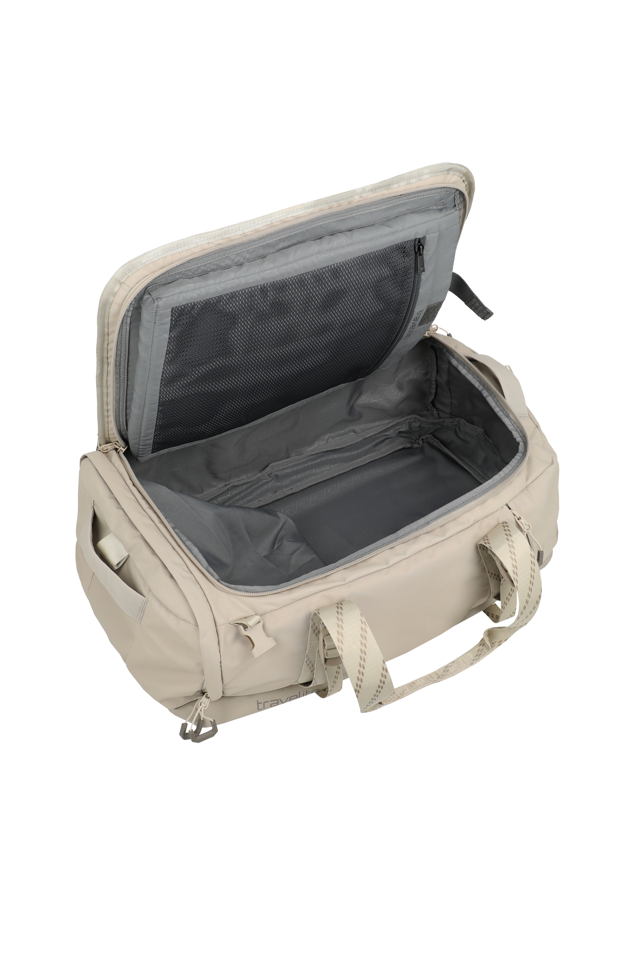 travelite Reisetasche »VENTURE LINE Duffle Bag« aus robustem Nylon mit flexiblen Trageoptionen und Schuhfach