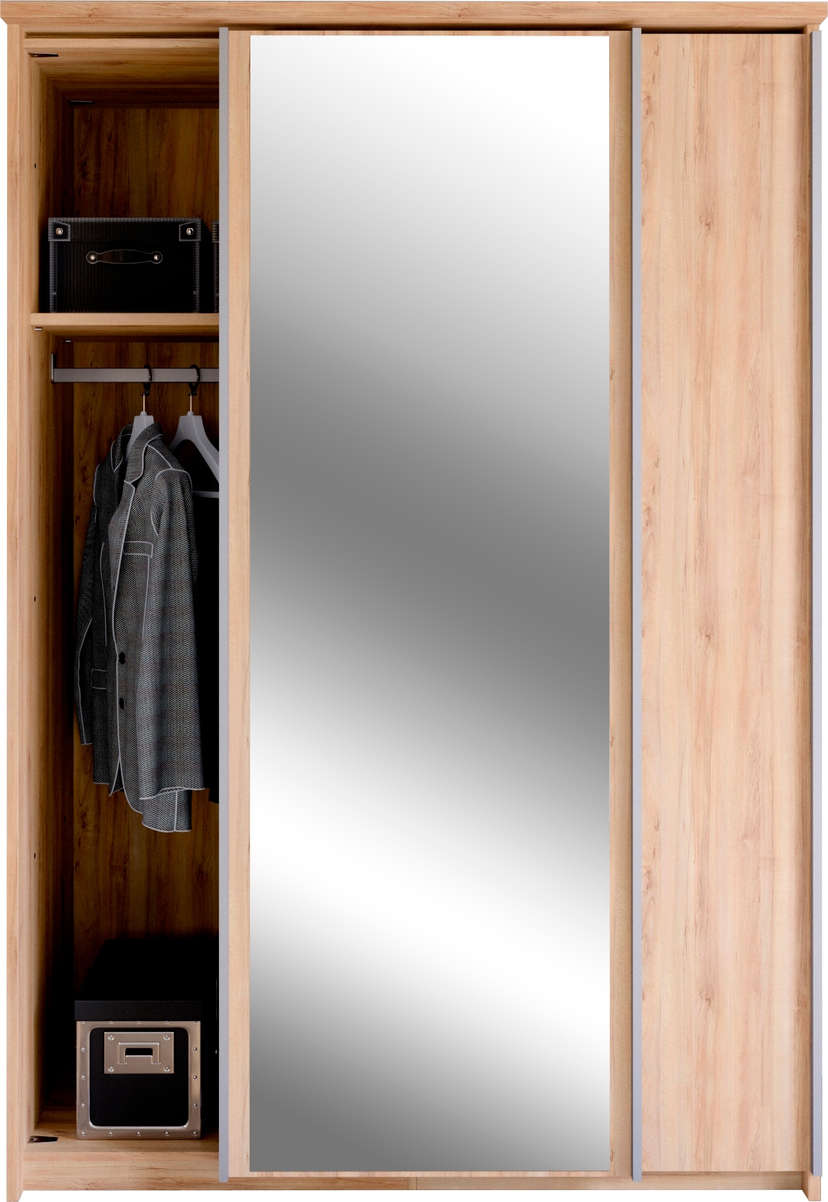 priess Armoire à portes coulissantes »Arnsberg« avec miroir