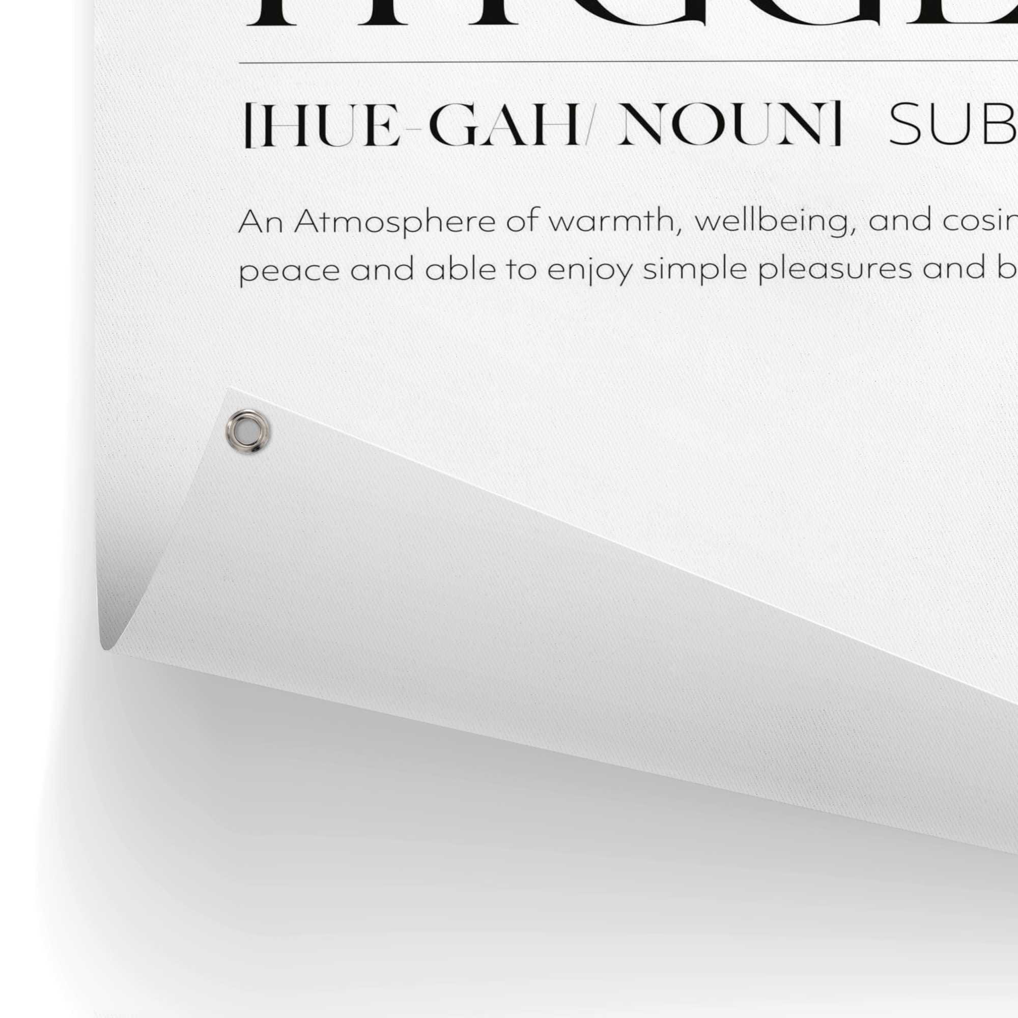 Reinders! Poster »Hygge« Outdoor für Garten oder Balkon