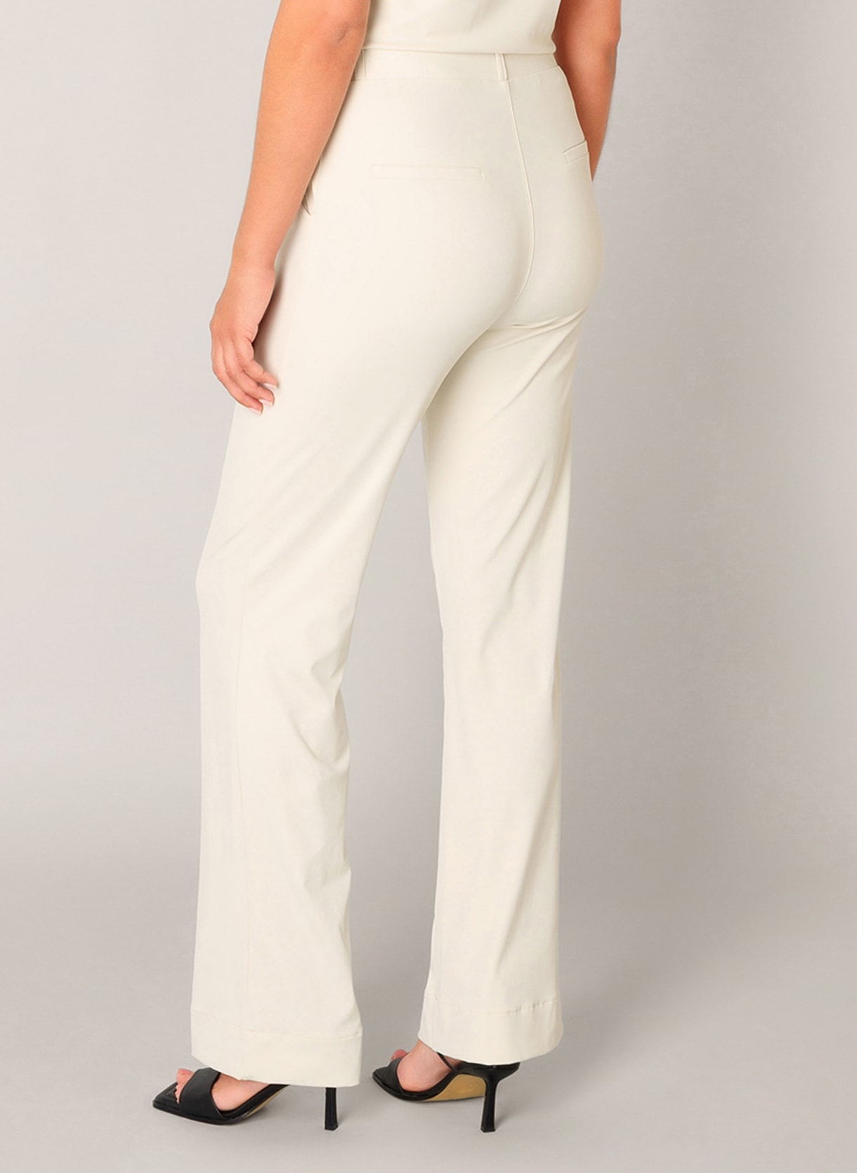 Base Level Pantalon en tissu »Tori«  pantalon d’été à jambe évasée et stretch