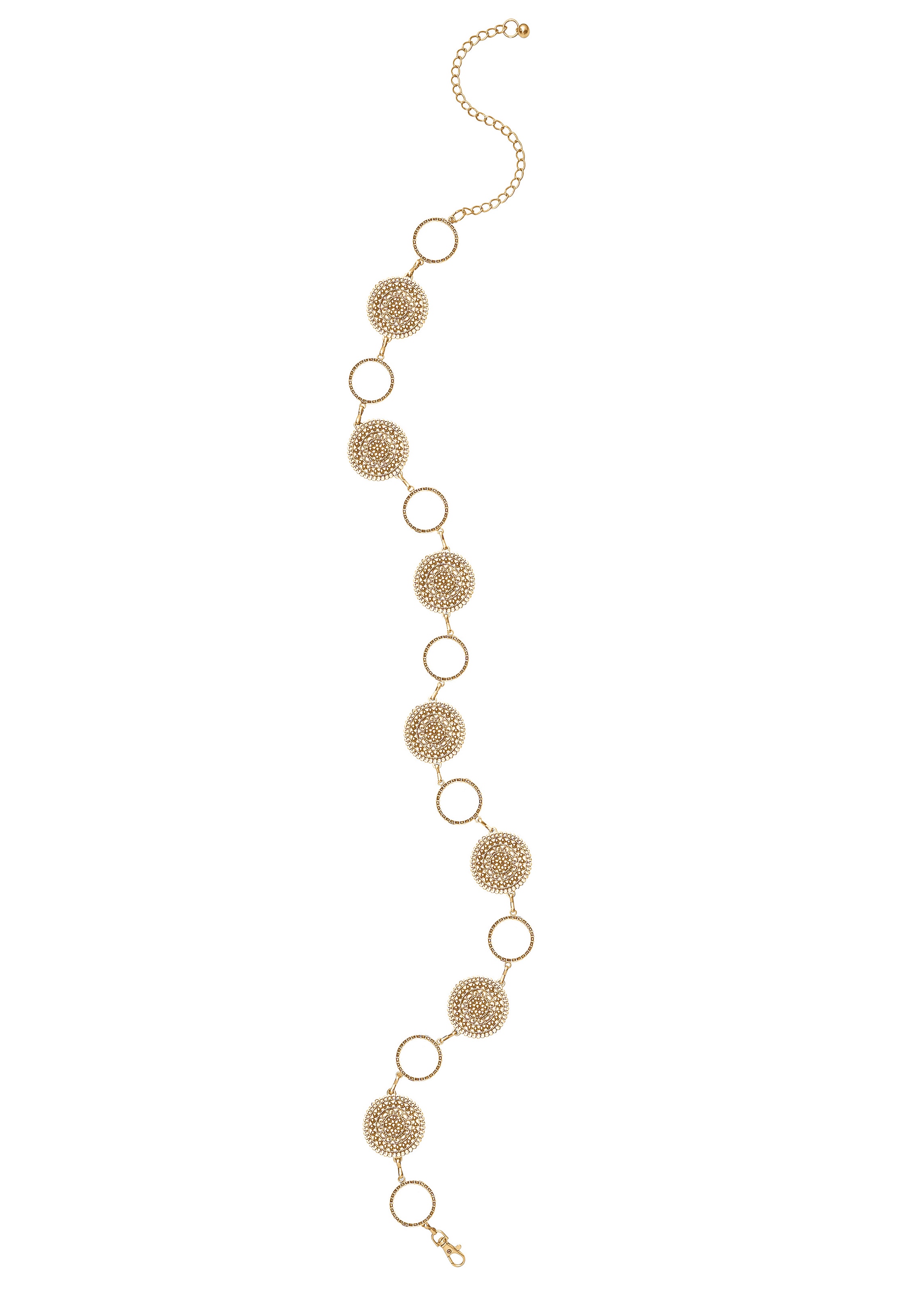 LASCANA Kettengürtel »Schmuckgürtel« verstellbare Schliesse, Taillengürtel, Hüftkette