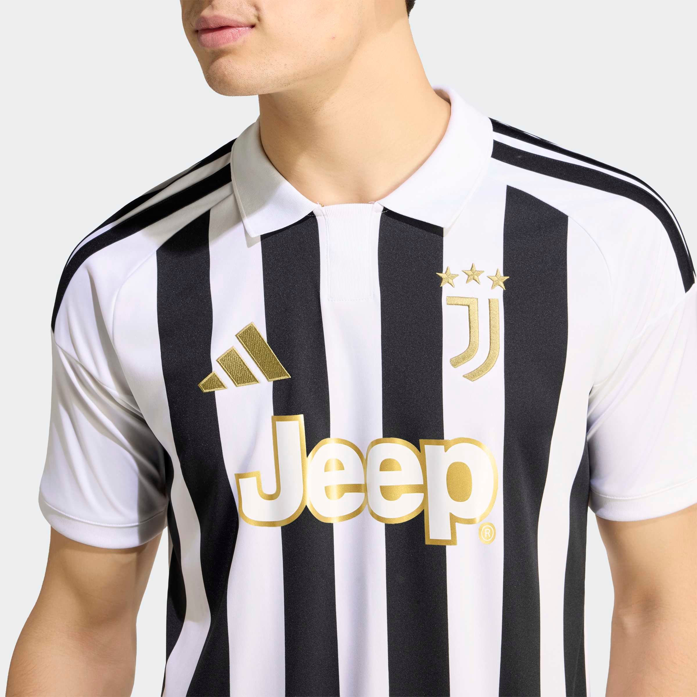 adidas Performance Maillot de foot »JUVE H JSY« mit Climacool Technologie, schmale Passform, mit klassischem Kragen