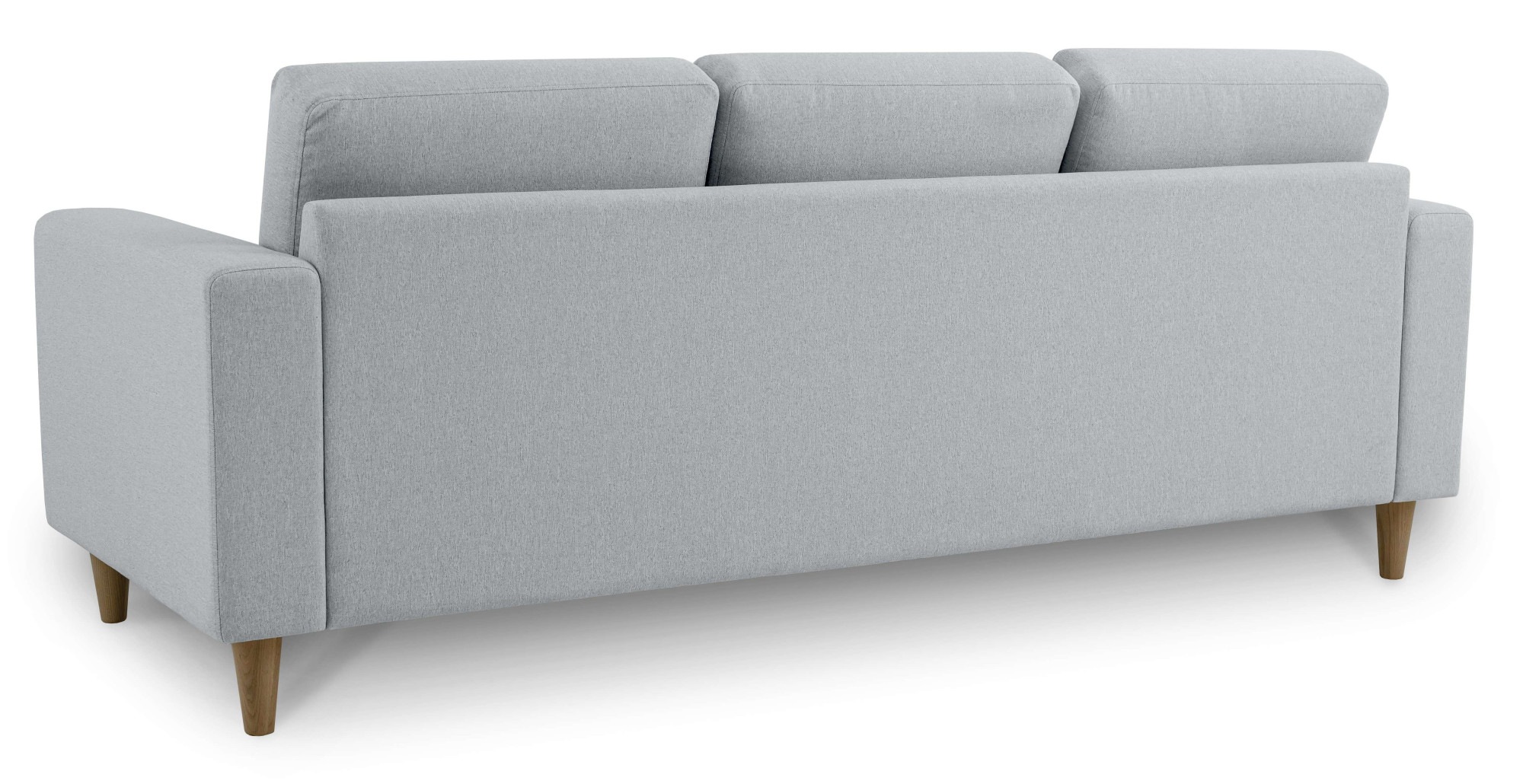 GOODproduct 3-places »Tvinno« im skandinavischen Stil, mit Massivholzfüssen, Breite 217 cm