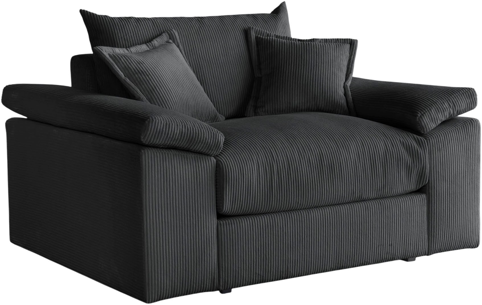 Home affaire Fauteuil XXL »Soft&Cosy, B: 151 cm - OTTO. Verlässliche Qualität.« Mega-Sessel, Cord oder Chenille-Struktur, mit 2 Zierkissen