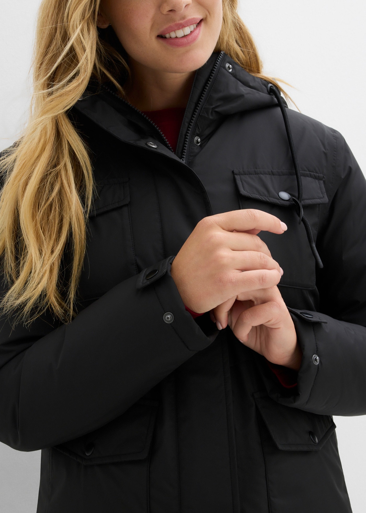 bonprix Veste fonctionnelle imperméable, coupe près du corps, style sportif
