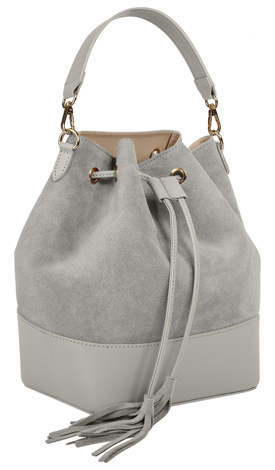 Samantha Look Sac à bandoulière echt Leder, Made in Italy