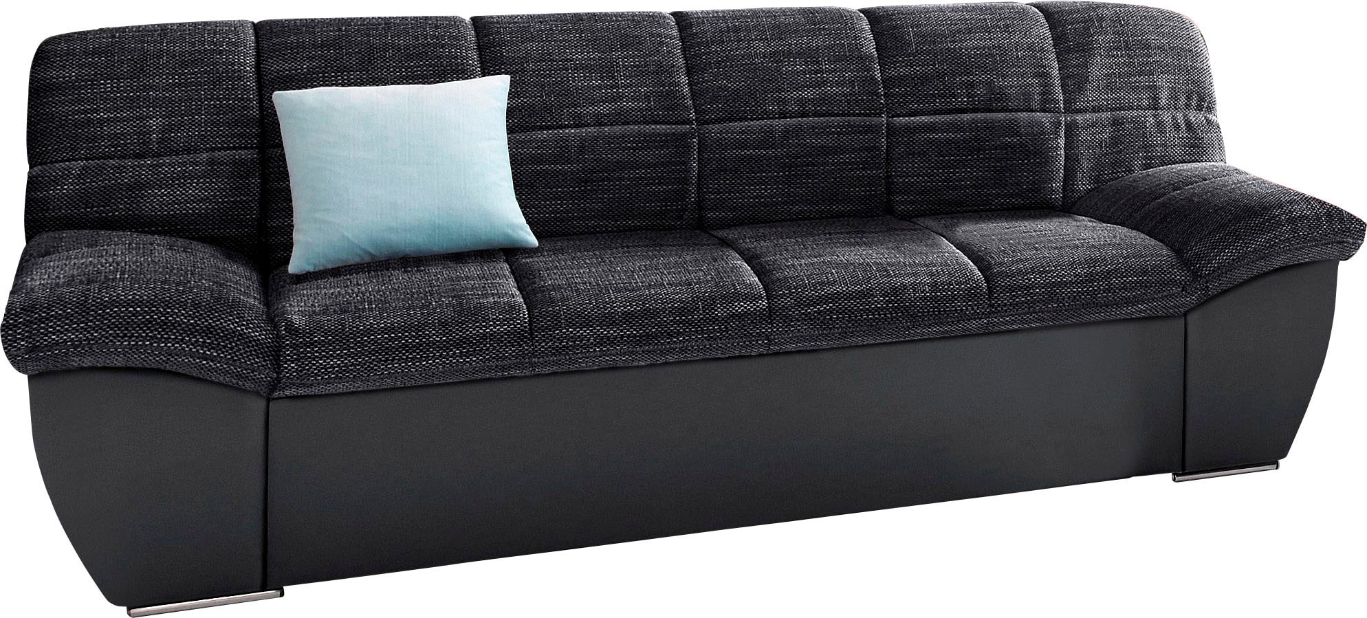 DOMO collection 2-places »Splash, aktuelle Sitz- und Rückensteppung, komfortabel,« flache Armlehnen zum Entspannen