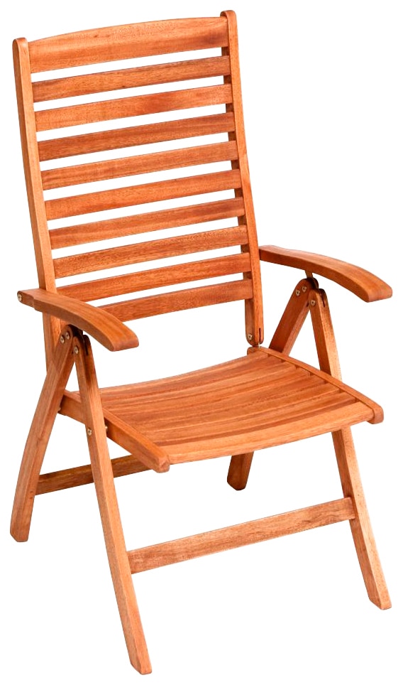 MERXX Gartenstuhl »La Plata« (Set) 2 Stk.2er Set, Eukalyptusholz, klappbar, verstellbar