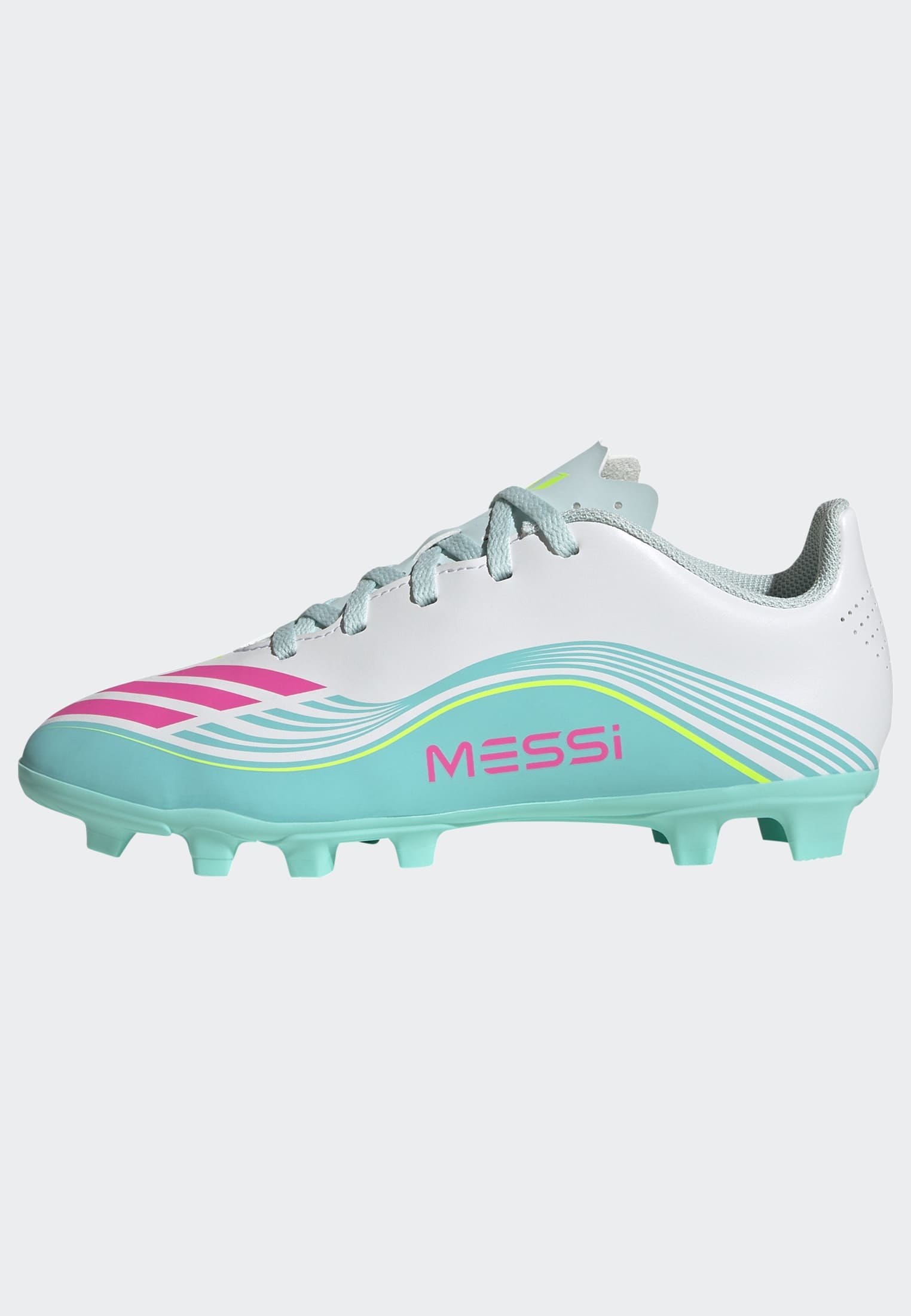 adidas Performance Chaussure de football »F50 MESSI CLUB FIRM GROUND/MULTI GROUND KIDS«  für viele verschiedene Böden geeignet, für Kinder & Jugendliche