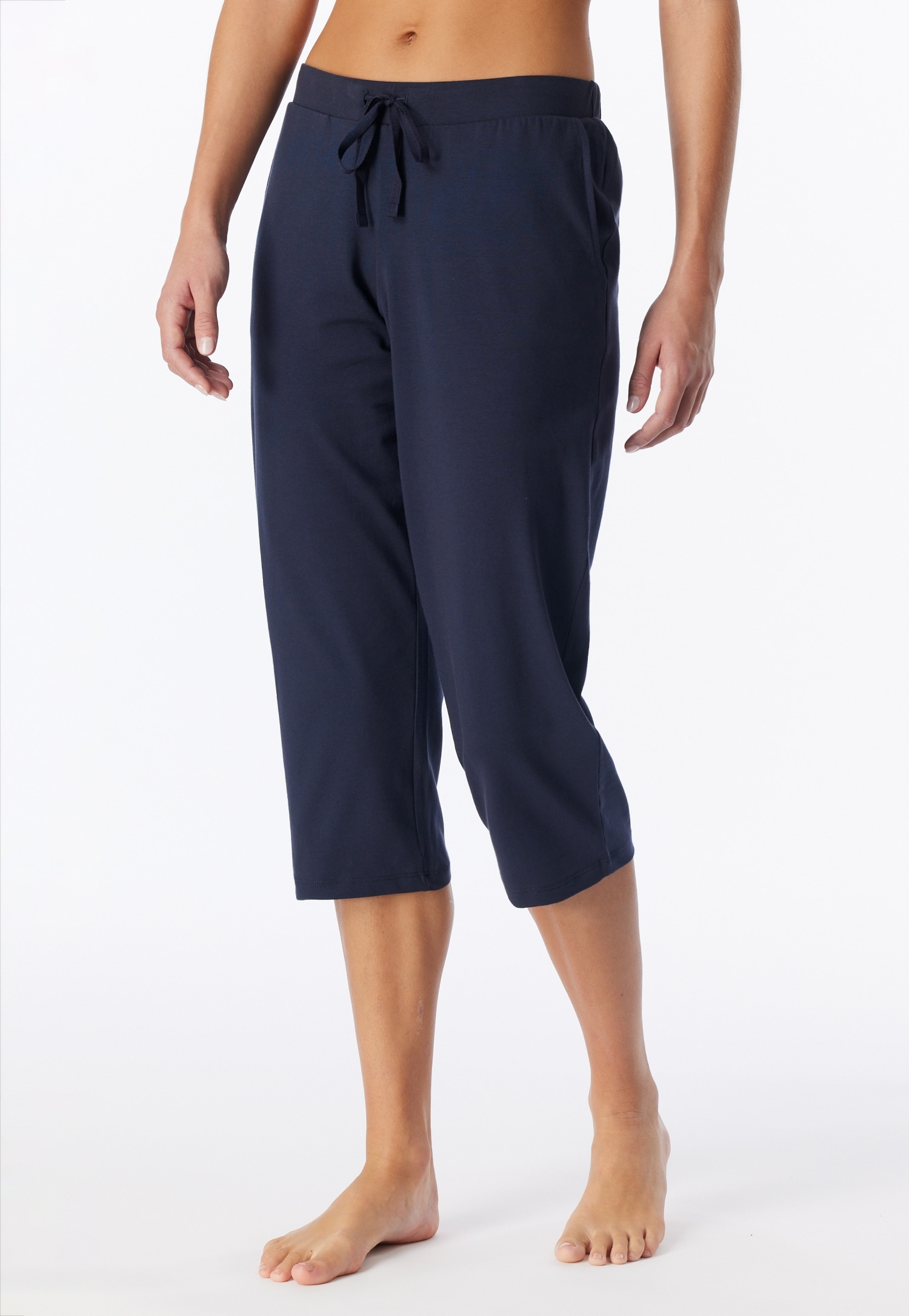 Schiesser 3/4-Hose »Mix + Relax«  Cotton-Mix, Gummizug, Bindeband, seitliche Taschen