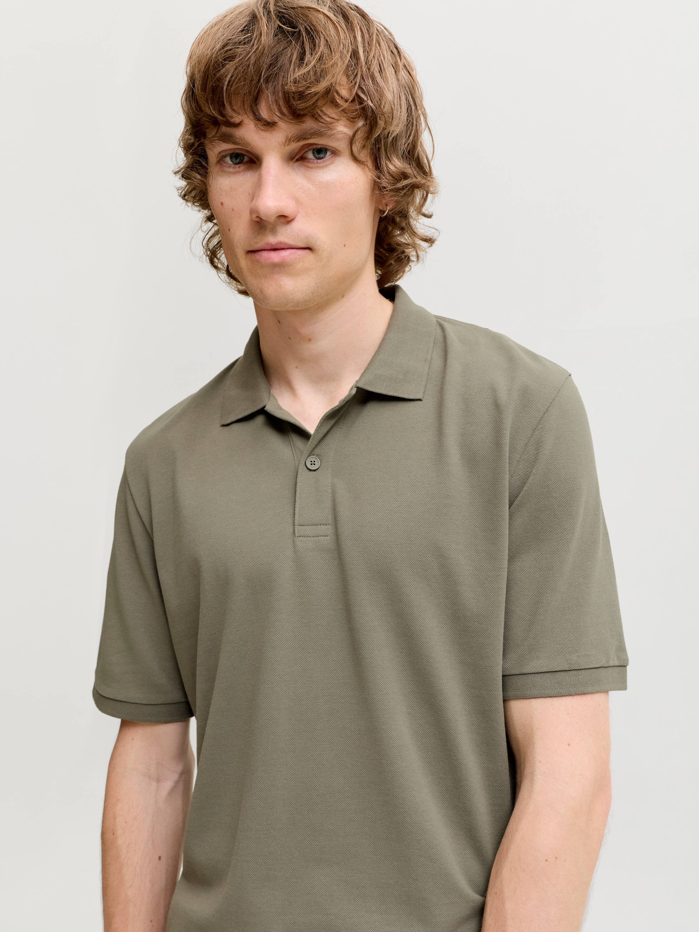 Jack & Jones Polo »JJKANE POLO SS 2PK MP« Paquet, 2 mélange coton, coupe régulière