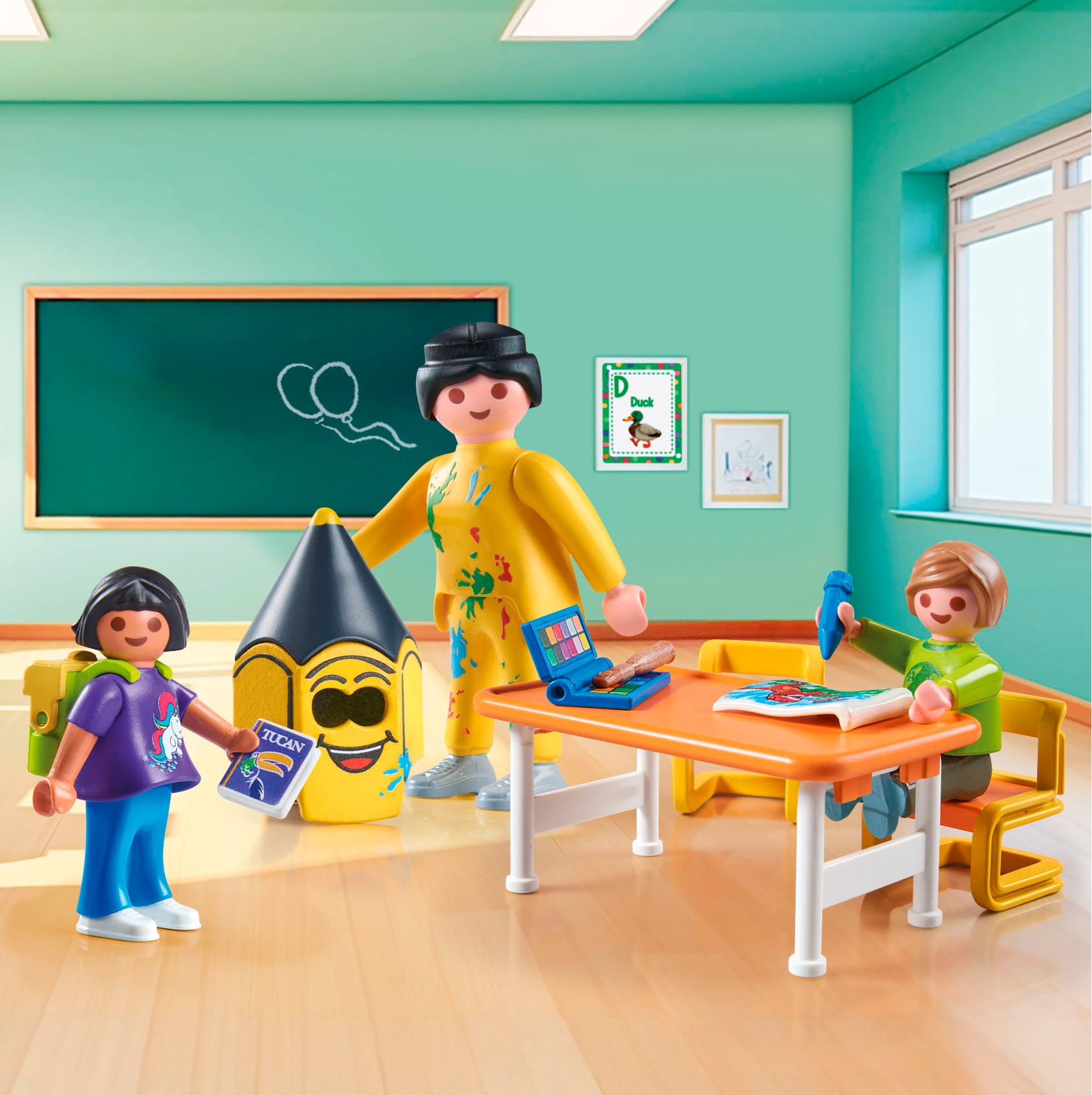 Playmobil® Jeu de construction »Erster Schultag (71965), Playmobil Gift Set«