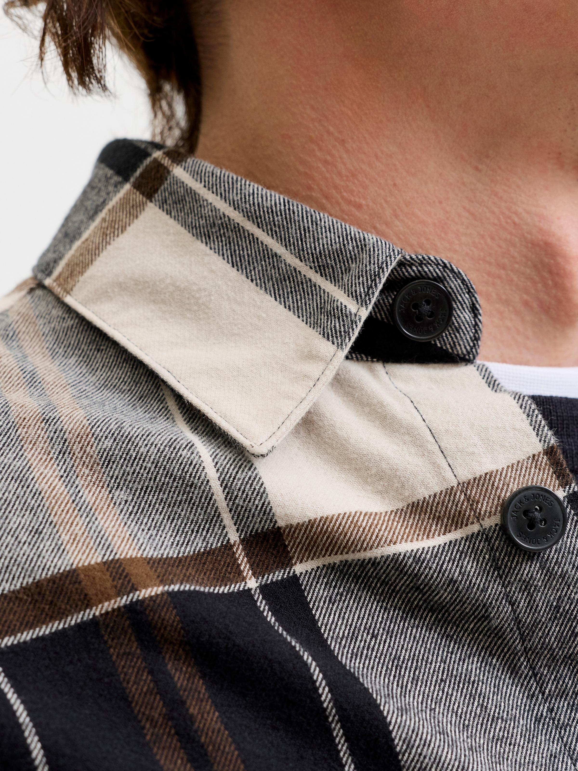 Jack & Jones Chemise à manches longues »JJEJACKSON OVERSHIRT LS SN« coton, coupe décontractée